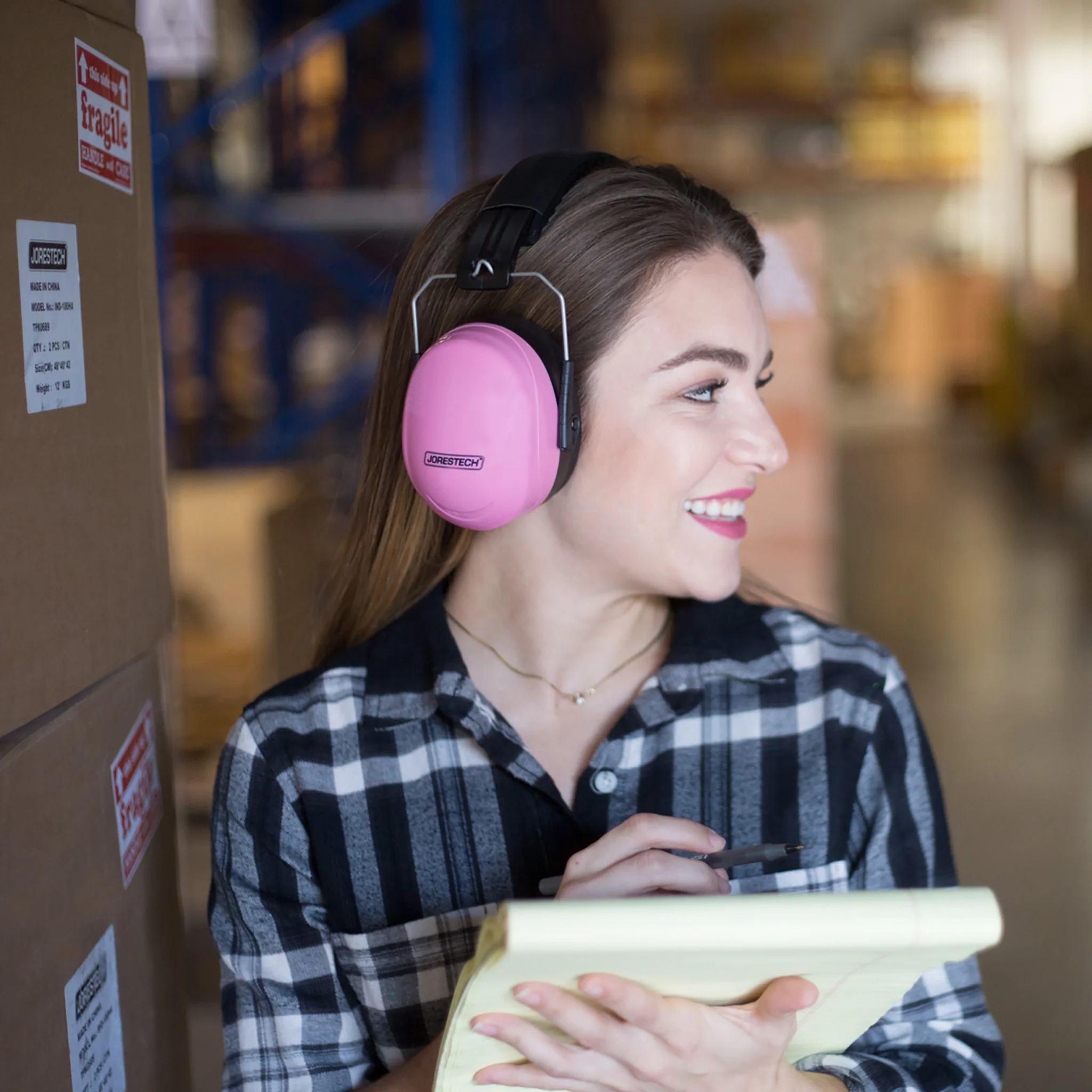 27dB NRR Noise Cancelling Hearing Protection Earmuffs - Image 3