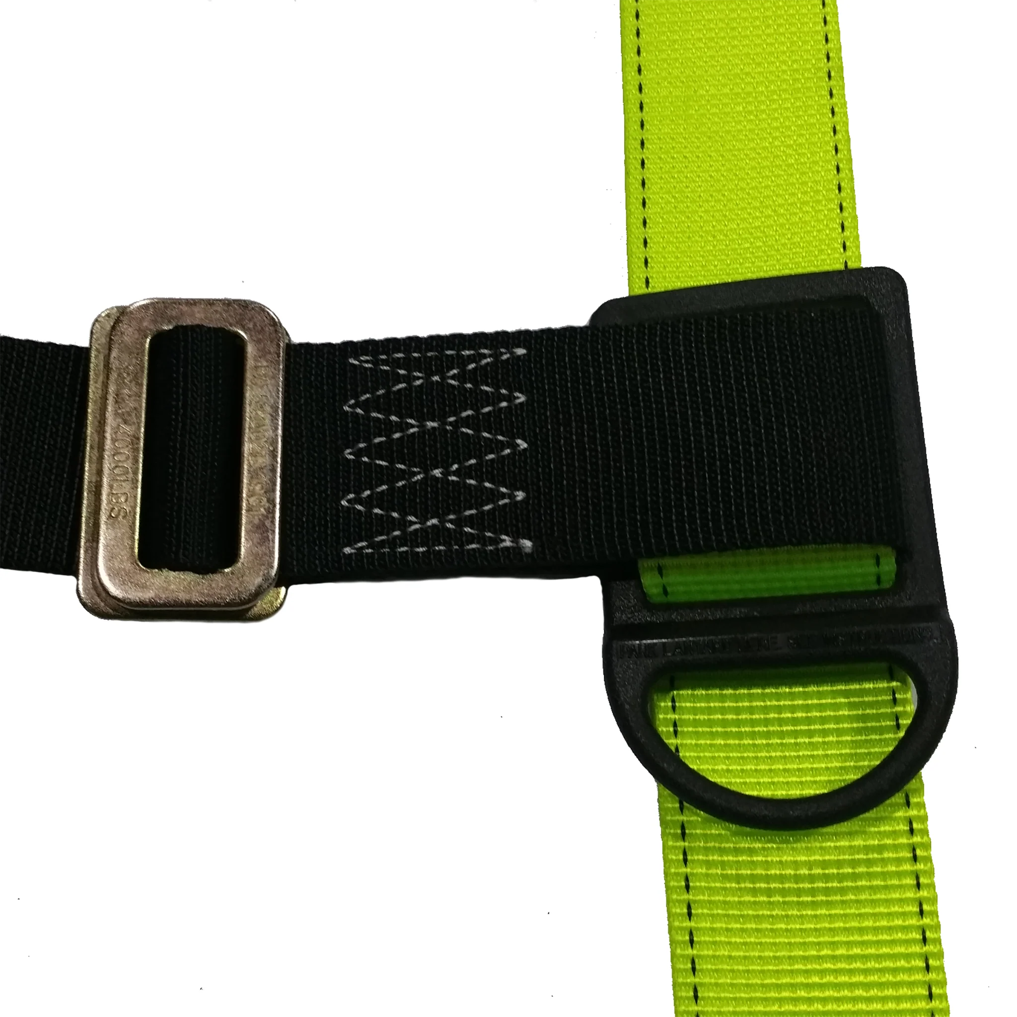 3D Fall Protection Safety Body Tower Harness with Grommets and Back Support - Image 6