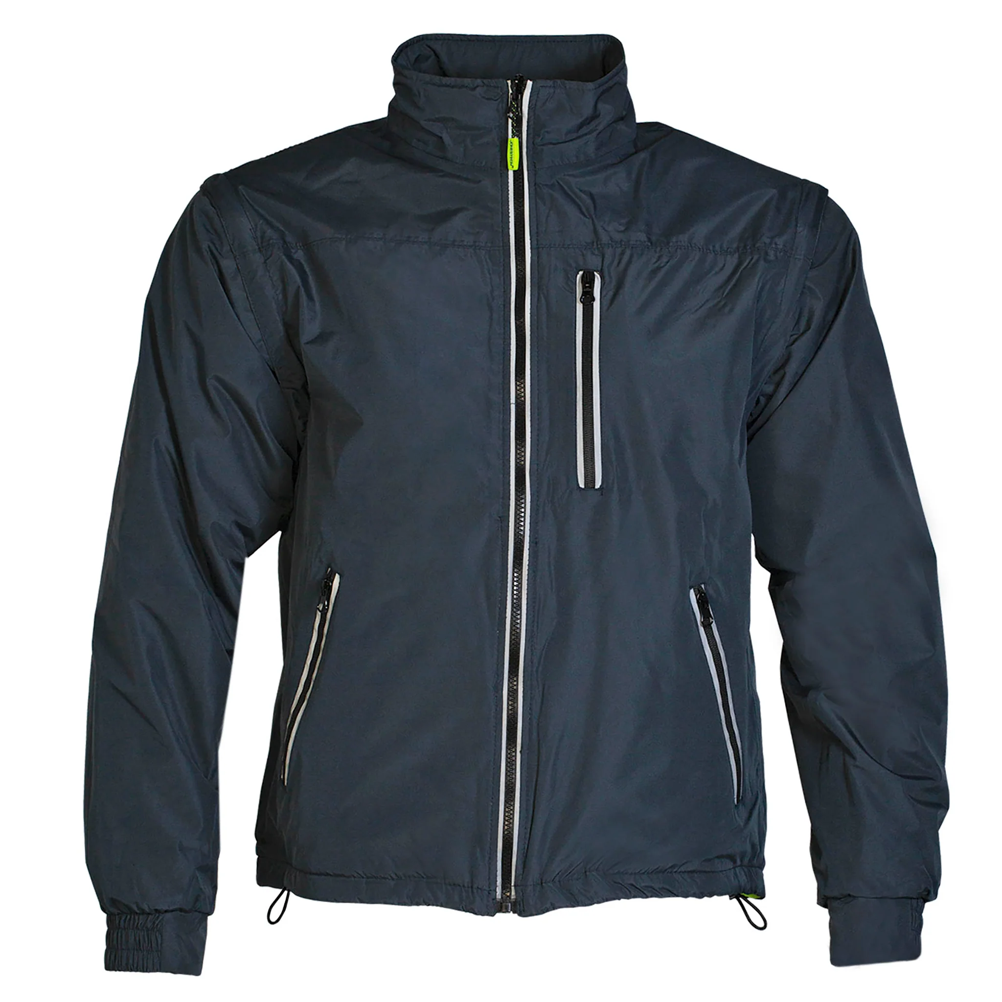 4 in 1 Hi-Vis Reversible Safety Jacket with Removable Sleeves - Image 5