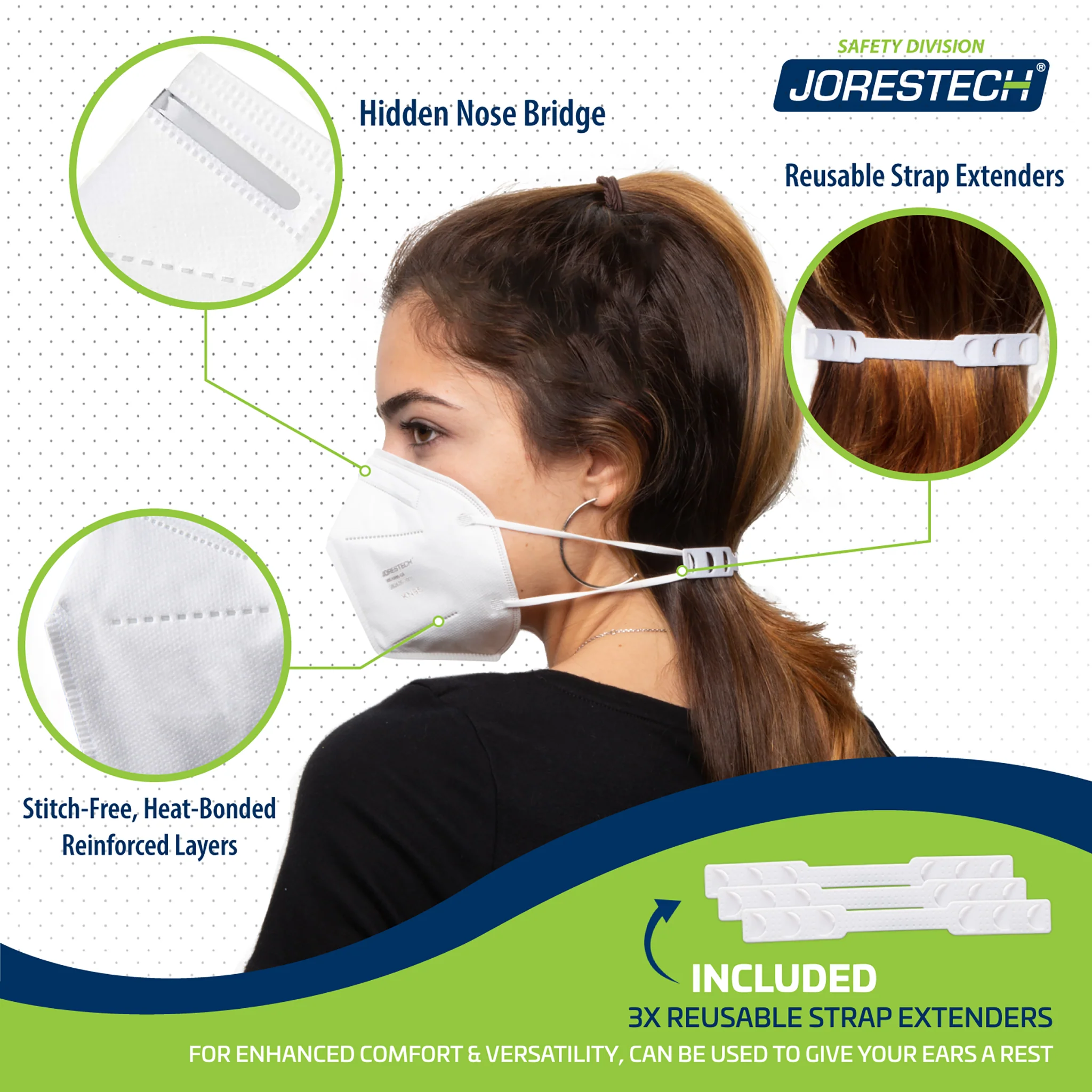 4-Layer KN95 Protective Disposable Face Masks – Pack of 20 - Image 4