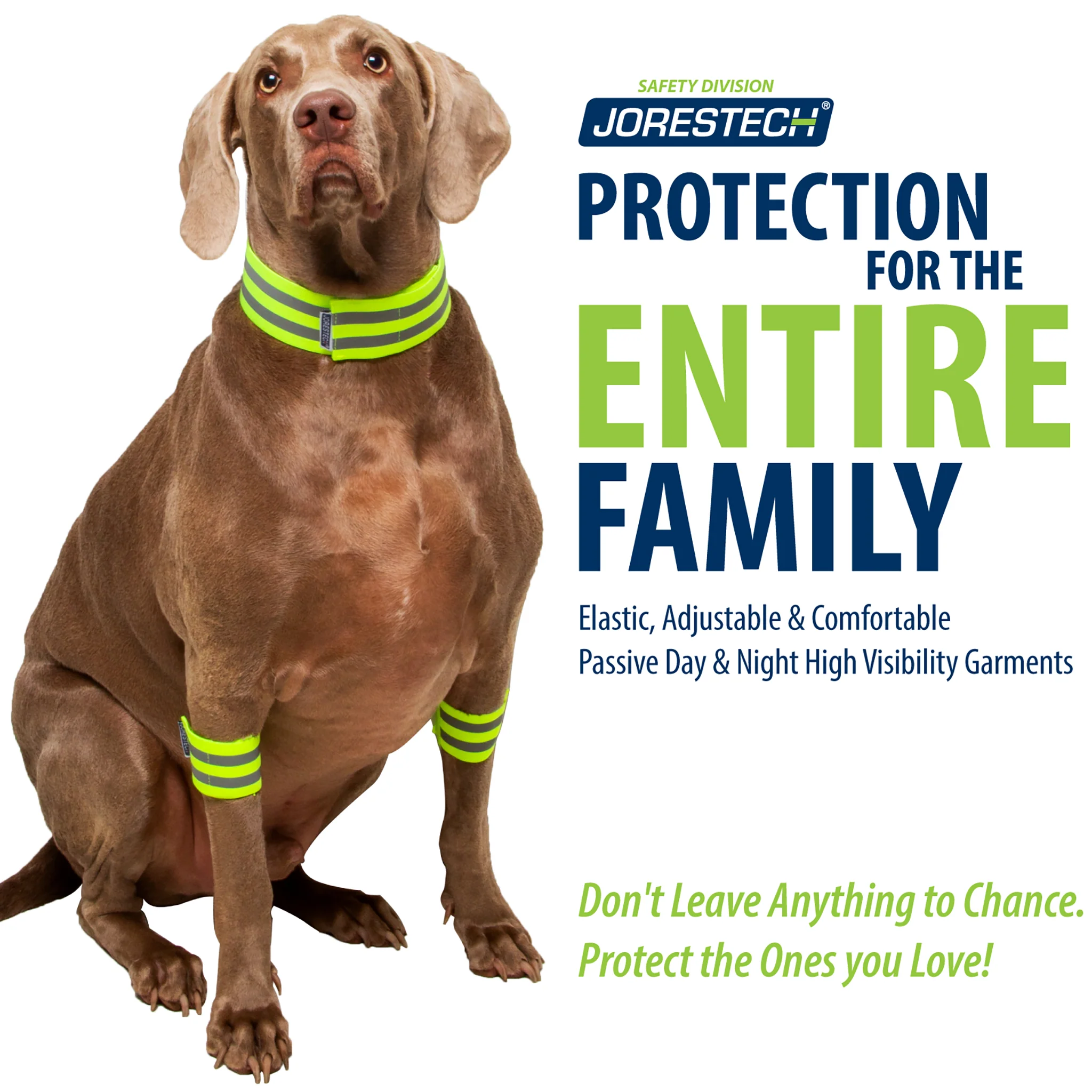 Hi-Vis Reflective Safety Bands with Mesh Storage Bag – Pack of 6 - Image 5