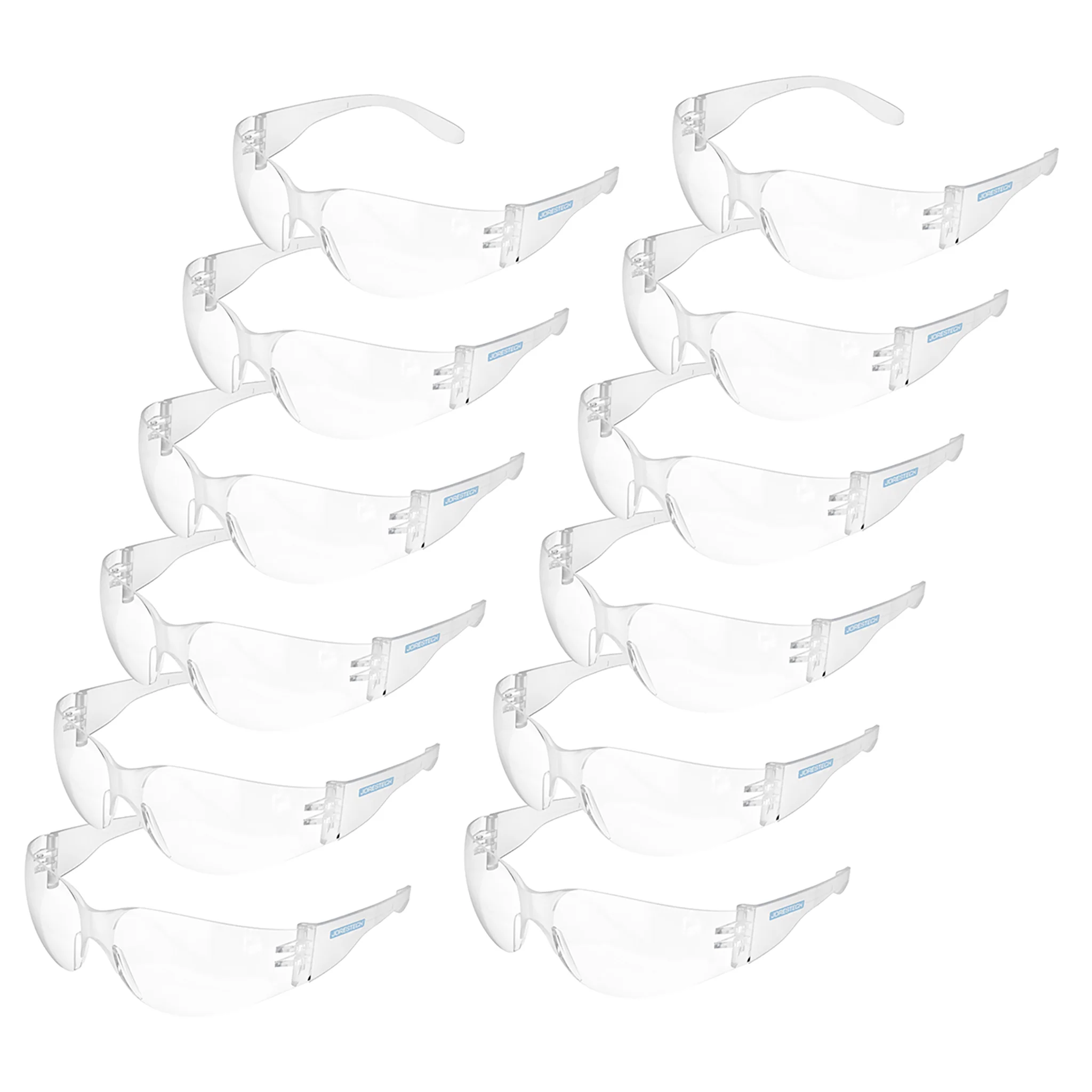 Anti-Fog Clear Safety Glasses for High Impact Protection - Image 3