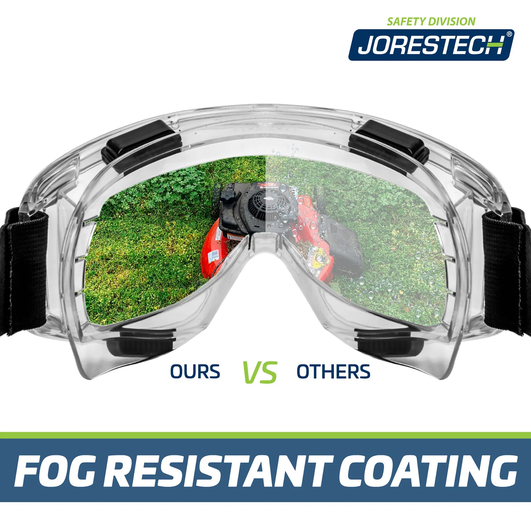 Anti-Fog Ventilated Safety Goggles - Image 3