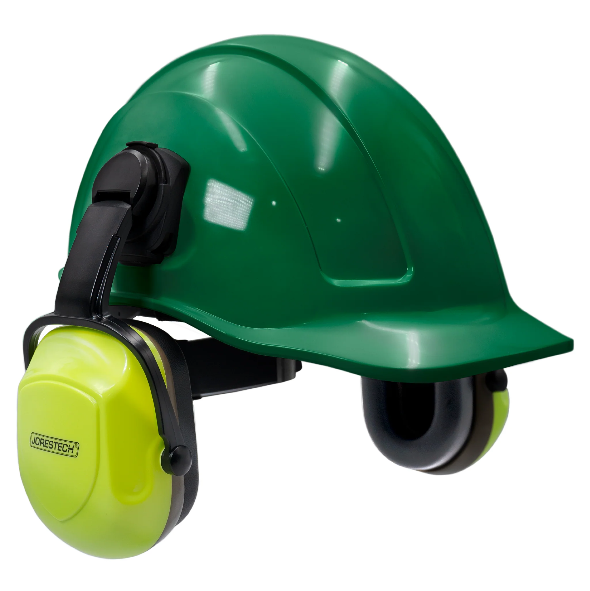 Cap-Style Hard Hat Kit with High Vis Mountable Earmuffs - Image 4