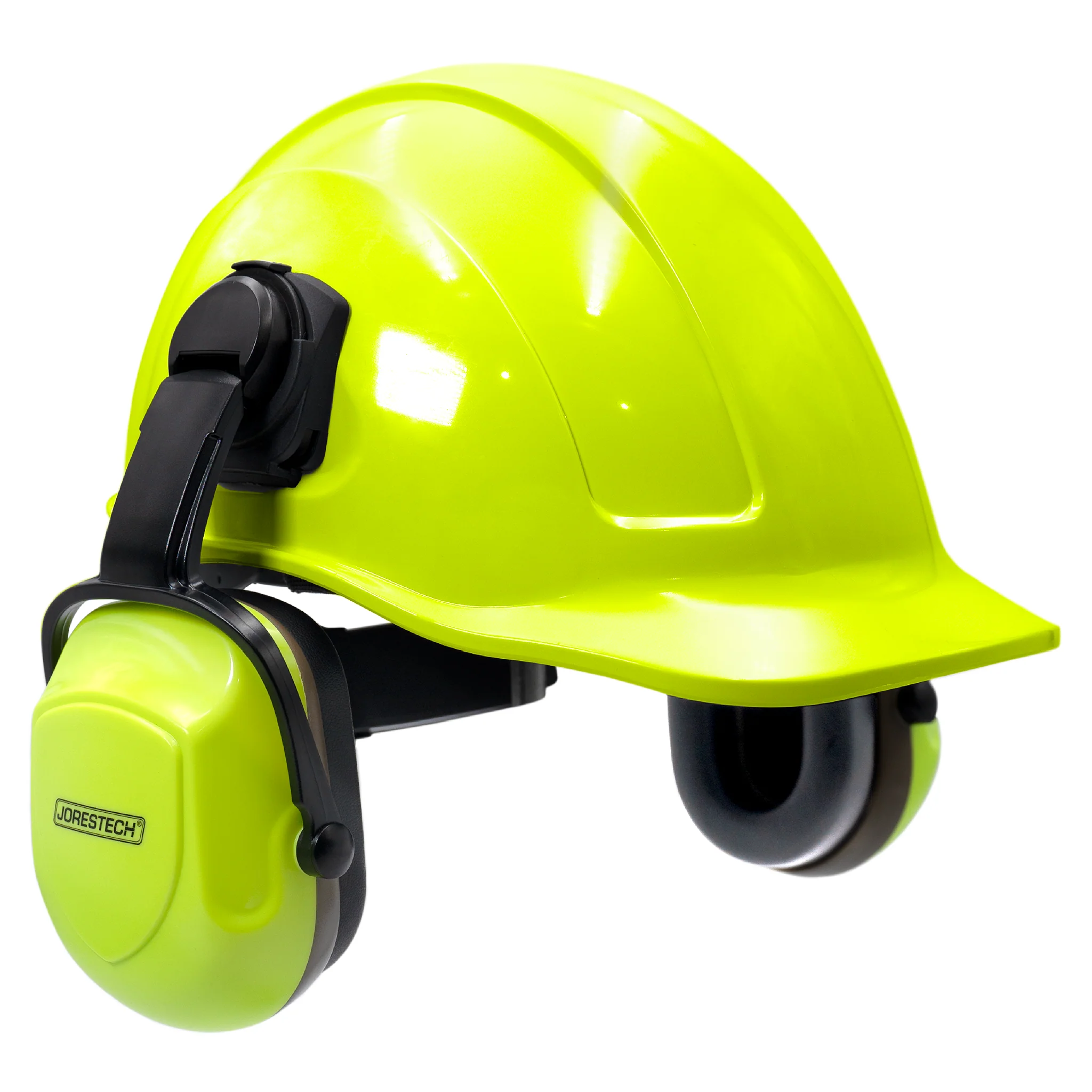 Cap-Style Hard Hat Kit with High Vis Mountable Earmuffs - Image 5