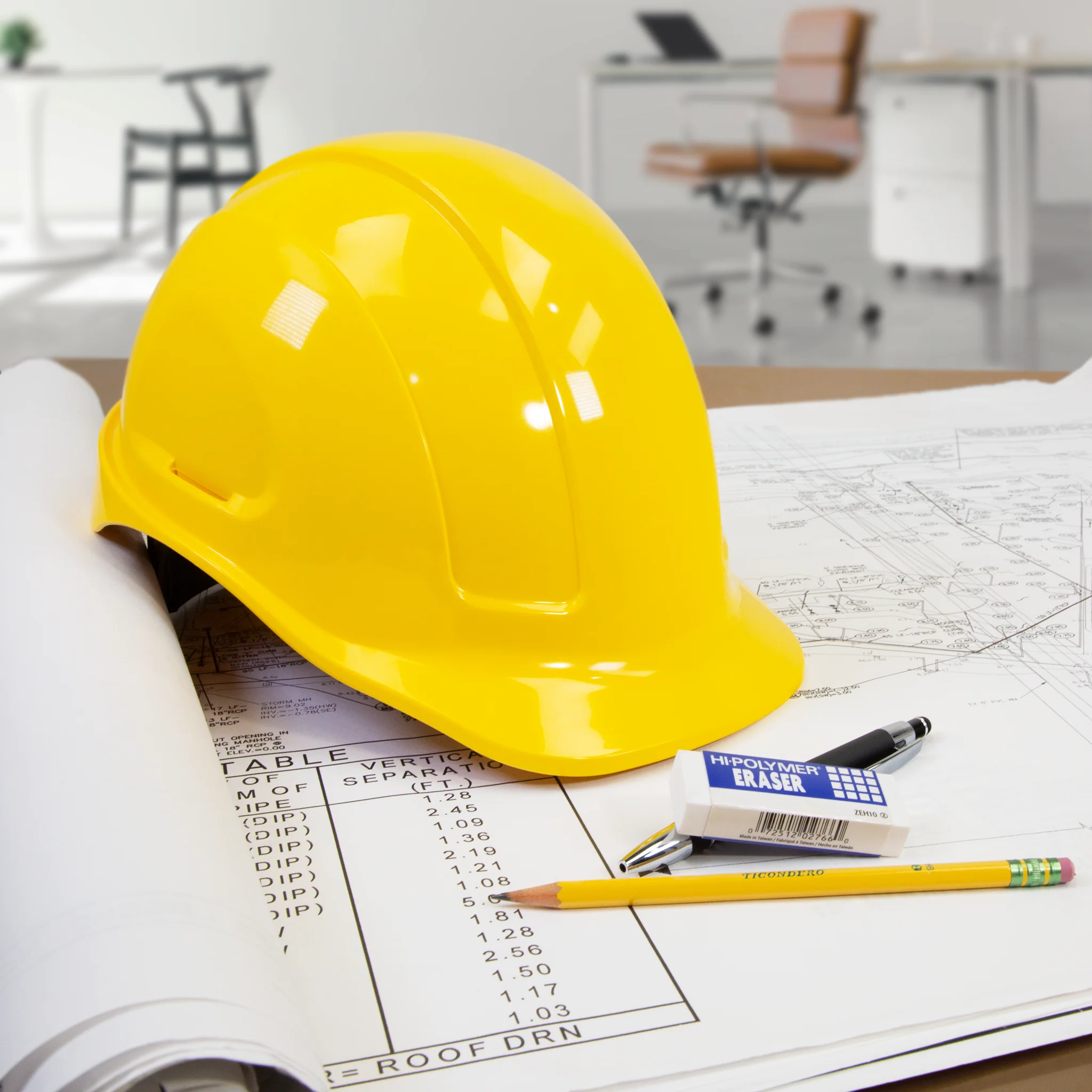 Cap Style Safety Hard Hat with 4 Point Suspension - Image 6
