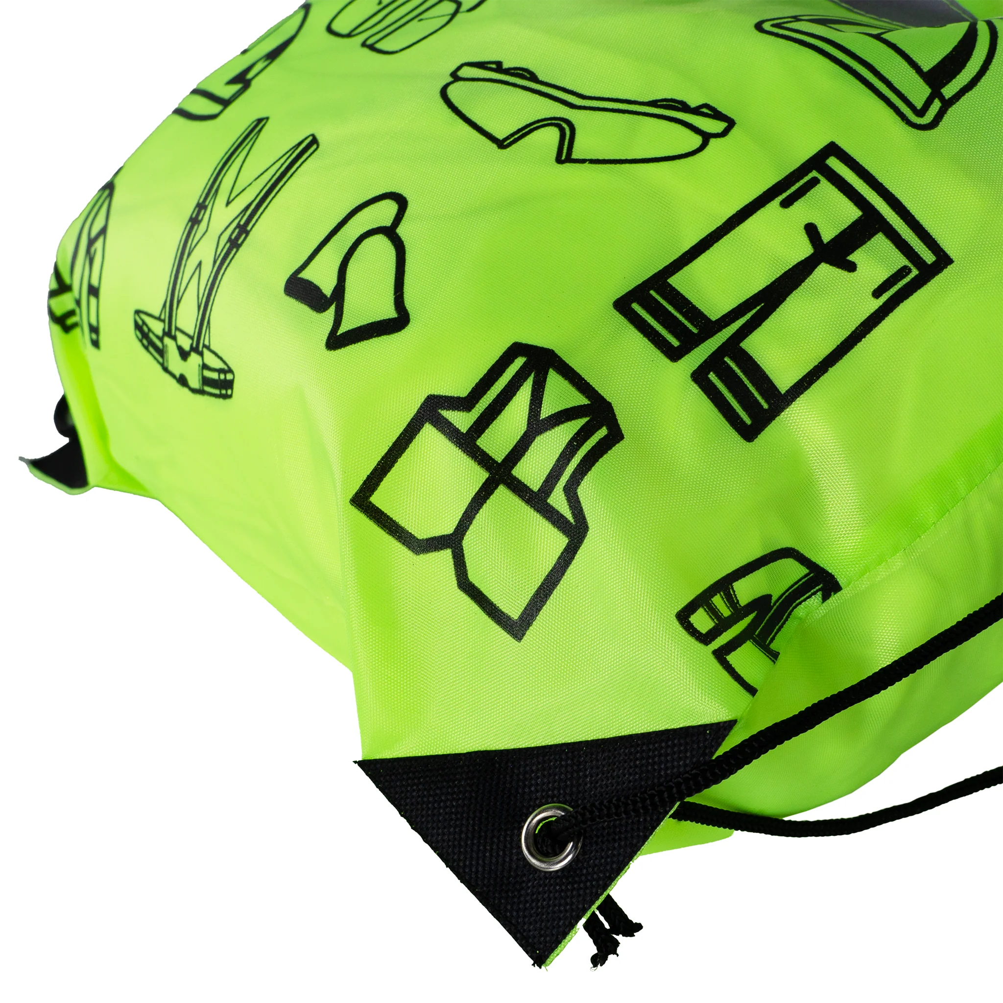 Drawstring Bag PPE Experts with reflective strip - Image 4