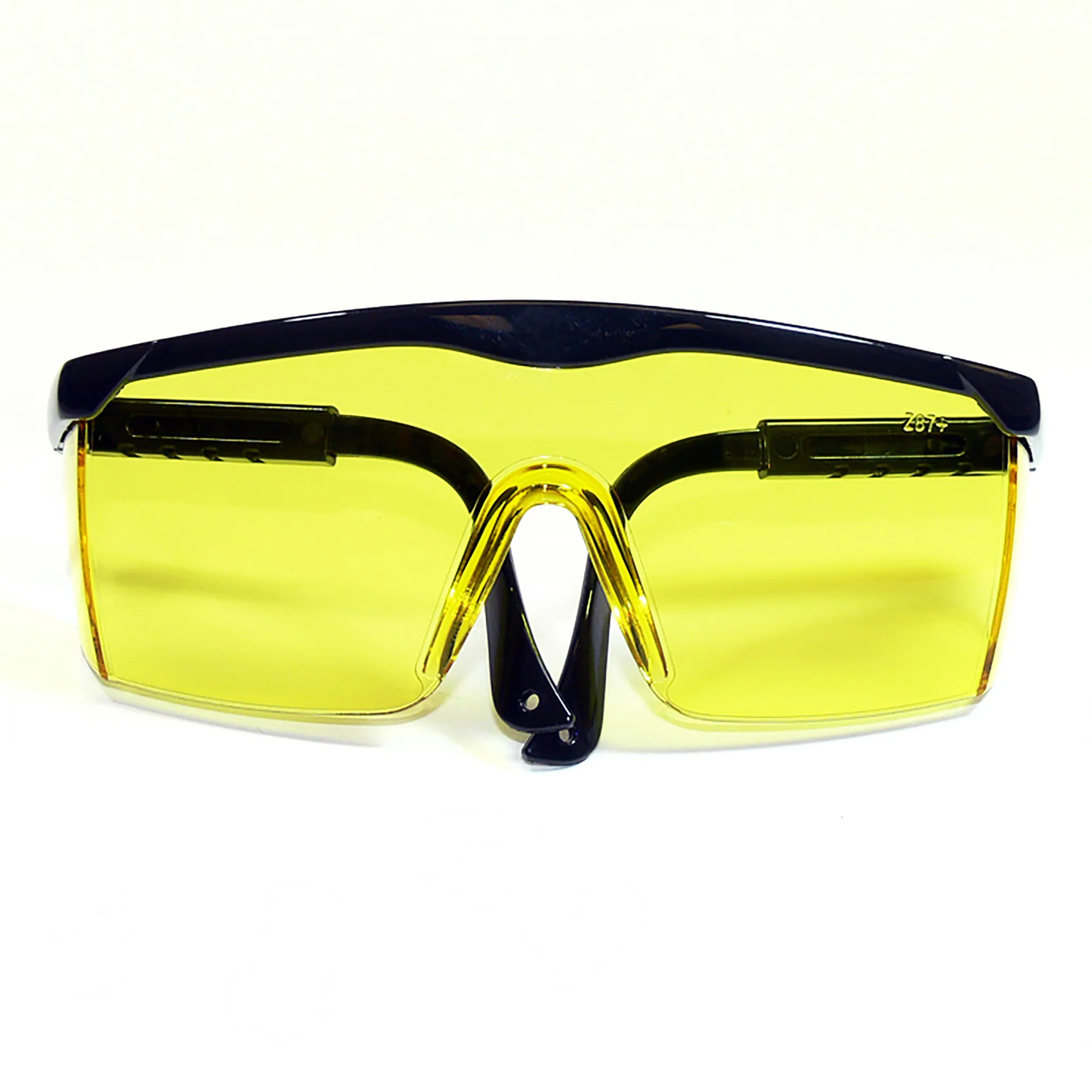 Framed Rectangular Safety Glasses with Side Shields for High Impact Protection - Image 6