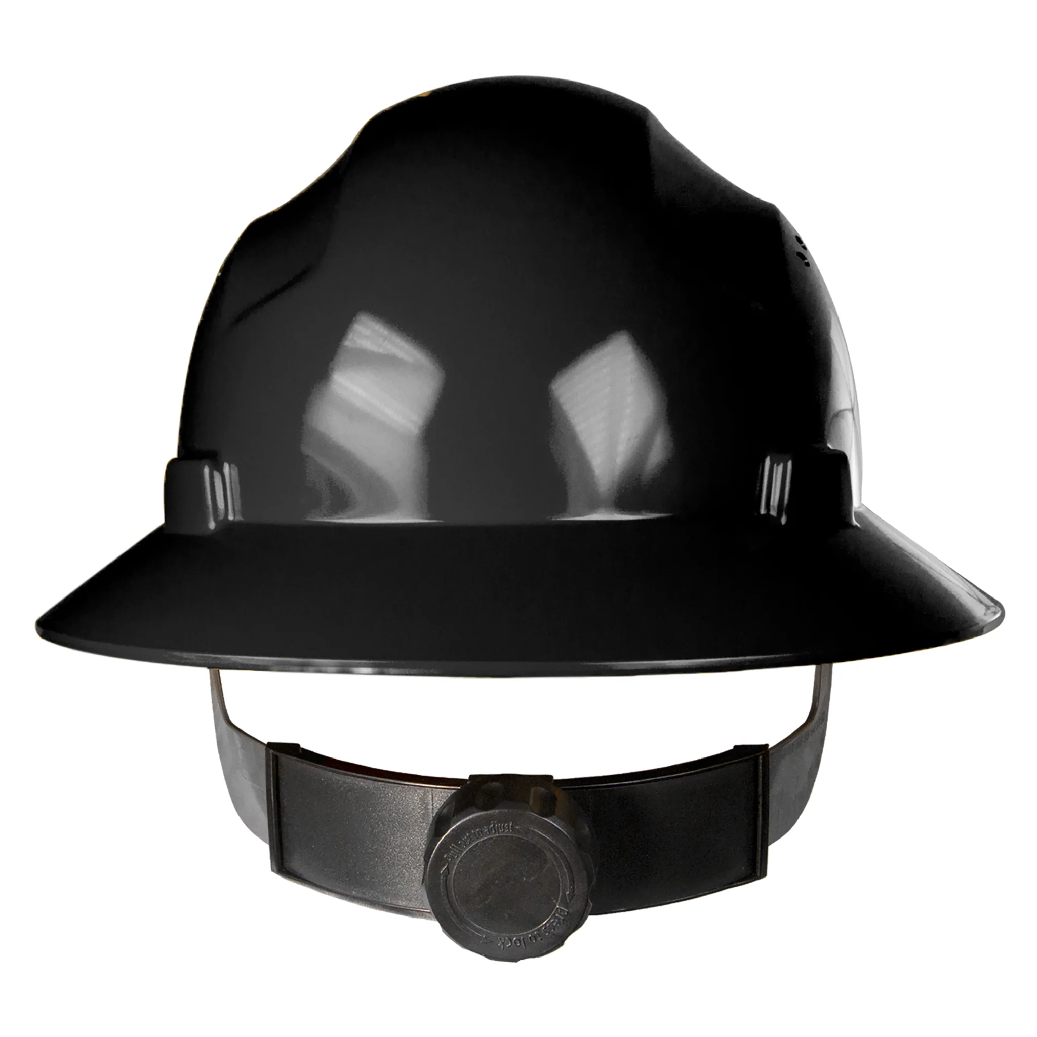 Full Brim Safety Hard Hat with 4 Point Suspension - Image 18