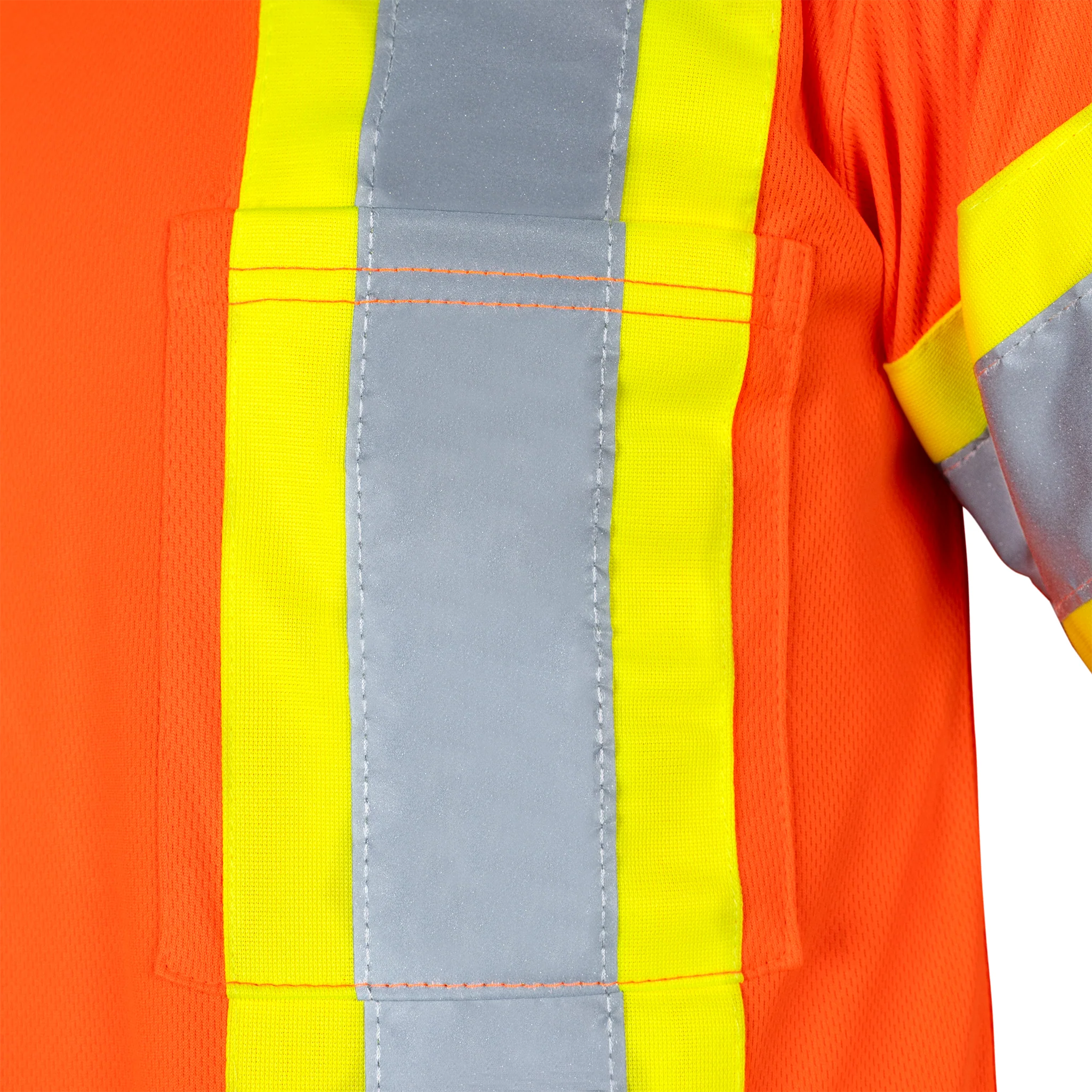 Hi-Vis Class 3 Reflective Two-Tone Safety Shirt - Image 10