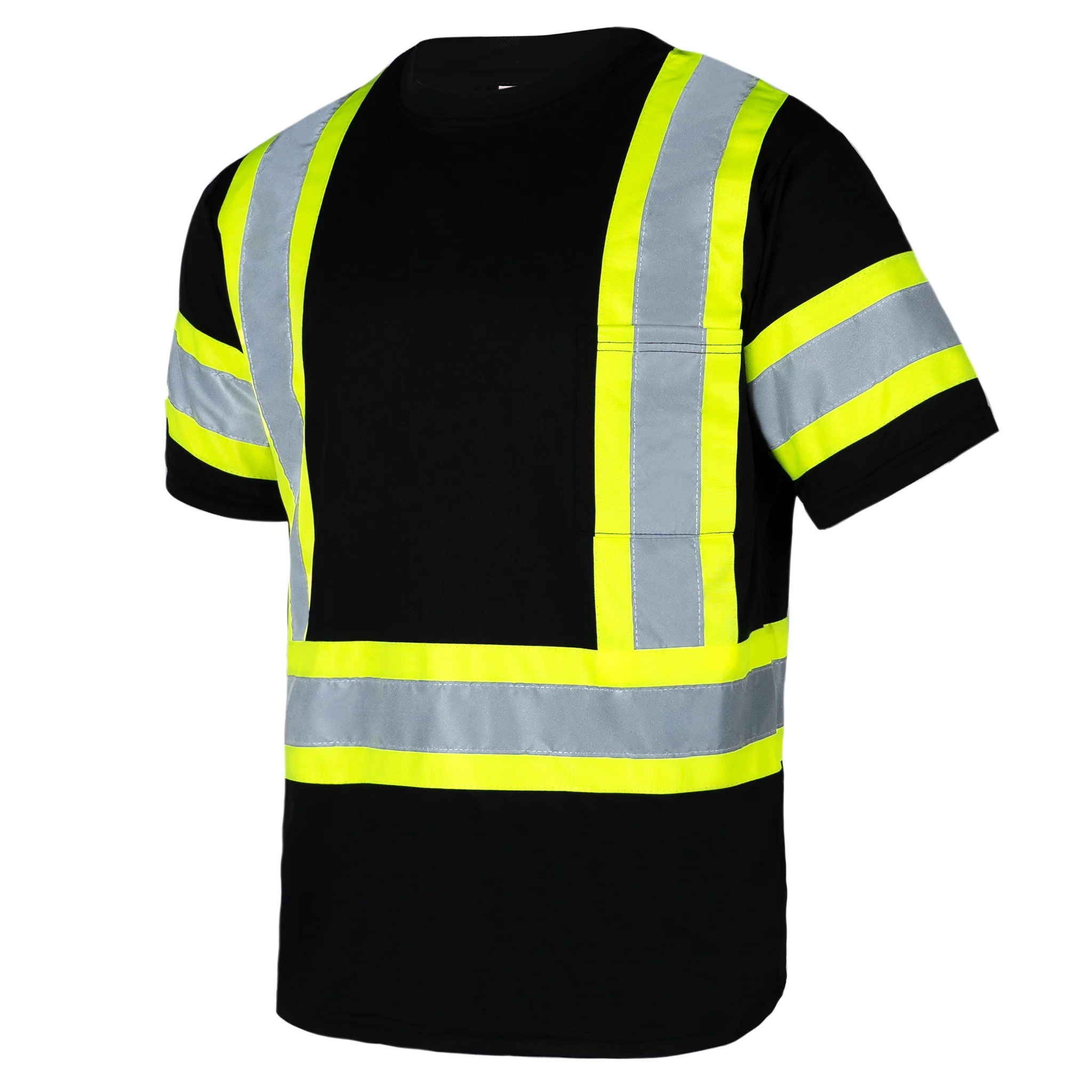Hi-Vis Class 3 Reflective Two-Tone Safety Shirt - Image 5