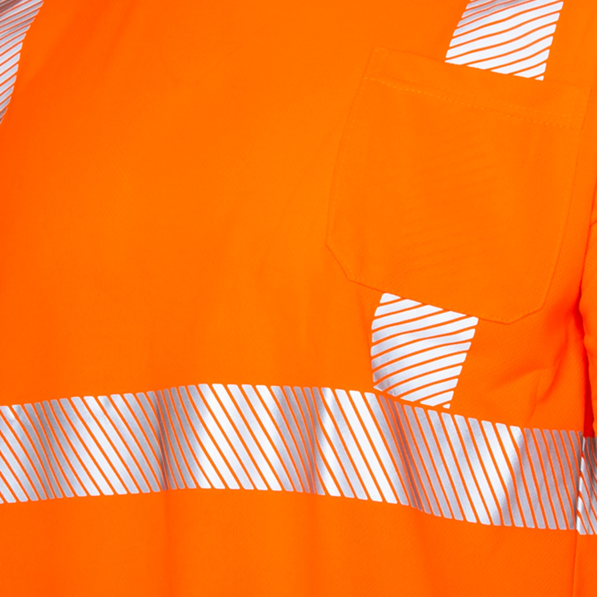 Jorestech Heat Transfer Reflective Safety Shirt with Pocket – Class 2 Compliant - Image 11