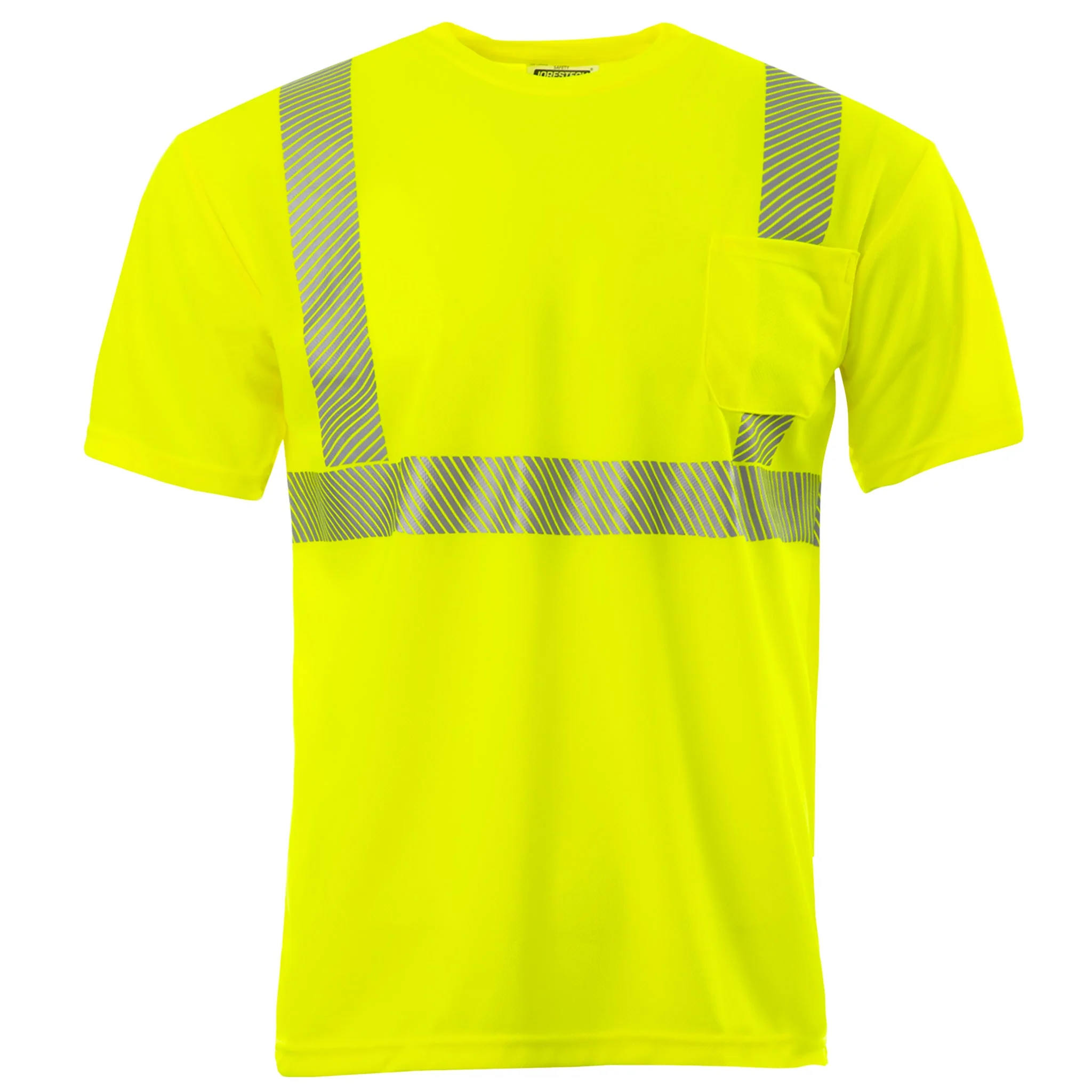 Jorestech Heat Transfer Reflective Safety Shirt with Pocket – Class 2 Compliant - Image 9