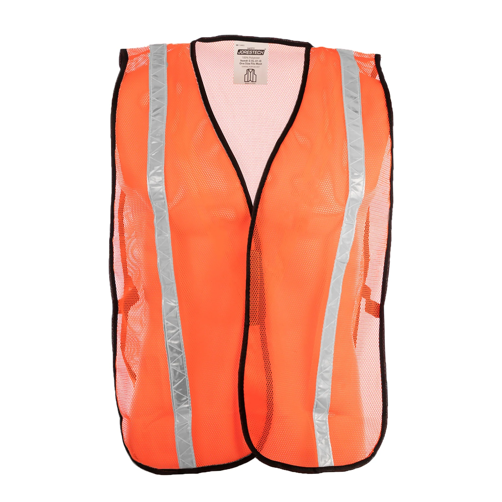 Hi-Vis Mesh Safety Vest with 1” Reflective Strip - Image 7