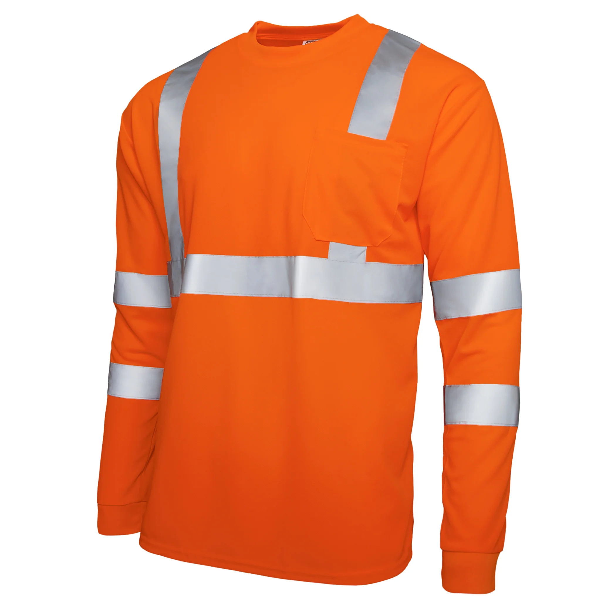 Jorestech Hi Vis Long Sleeve Reflective Safety Shirt – ANSI Class 3 Compliant - Image 10
