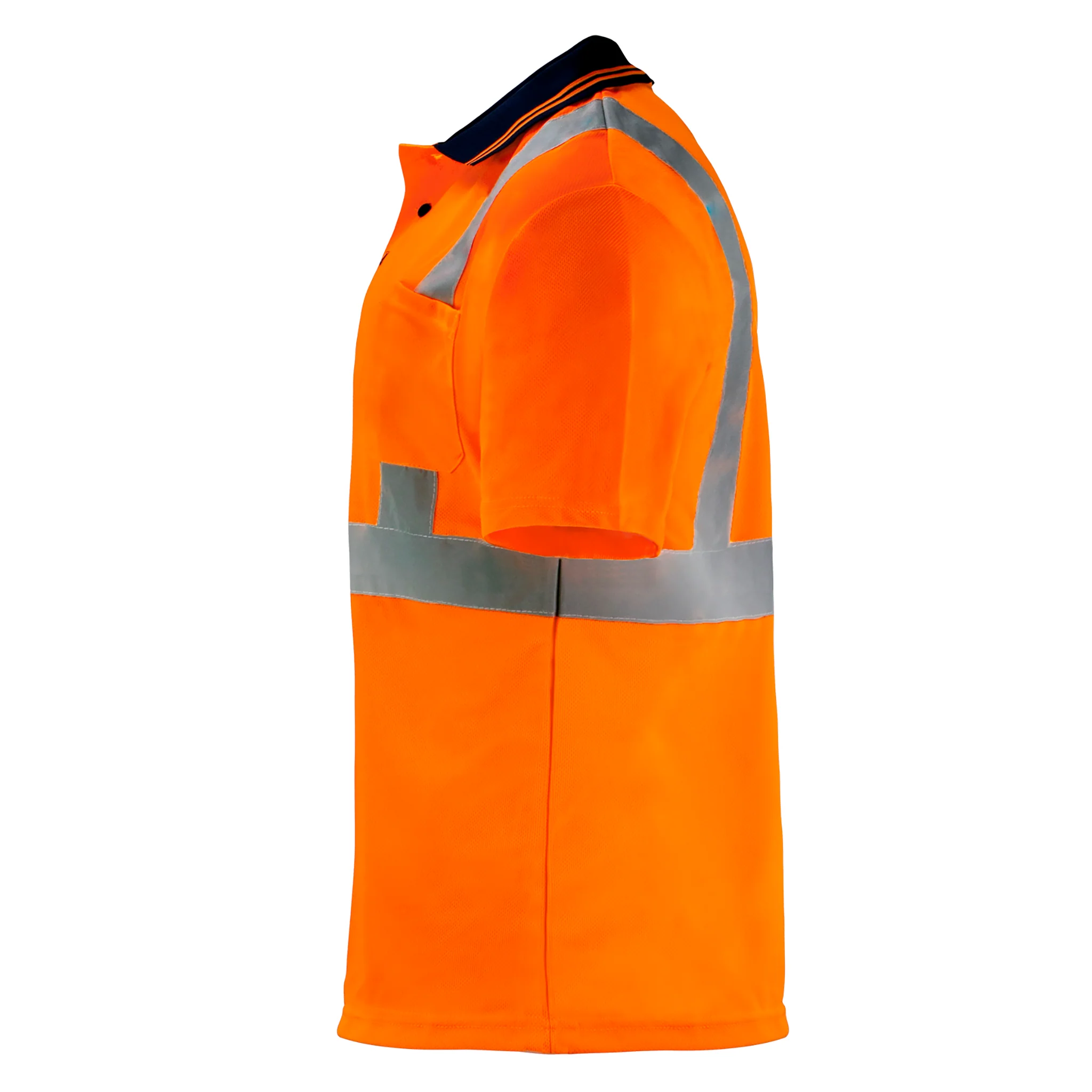 Hi-Vis Reflective Safety Polo Shirt - Image 14