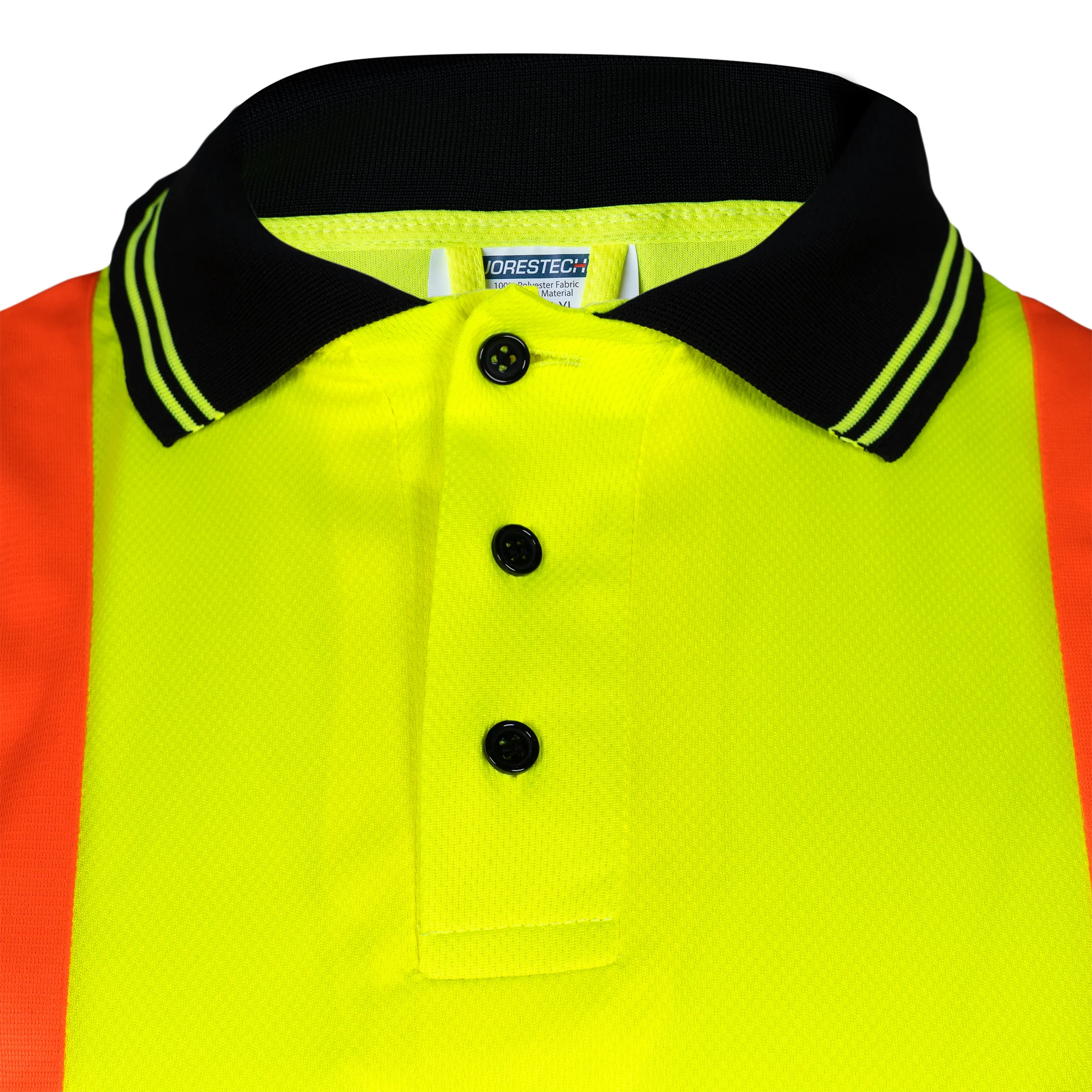 Hi-Vis Reflective Two-Tone Safety Polo Shirt - Image 20