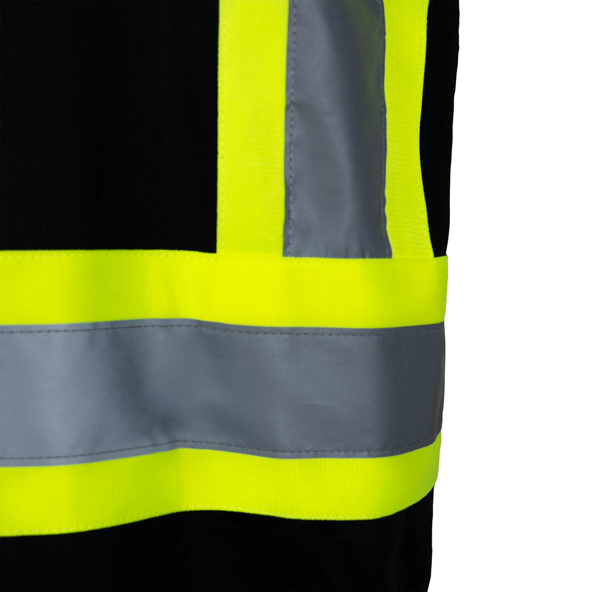 Hi-Vis Reflective Two-Tone Safety Polo Shirt - Image 7