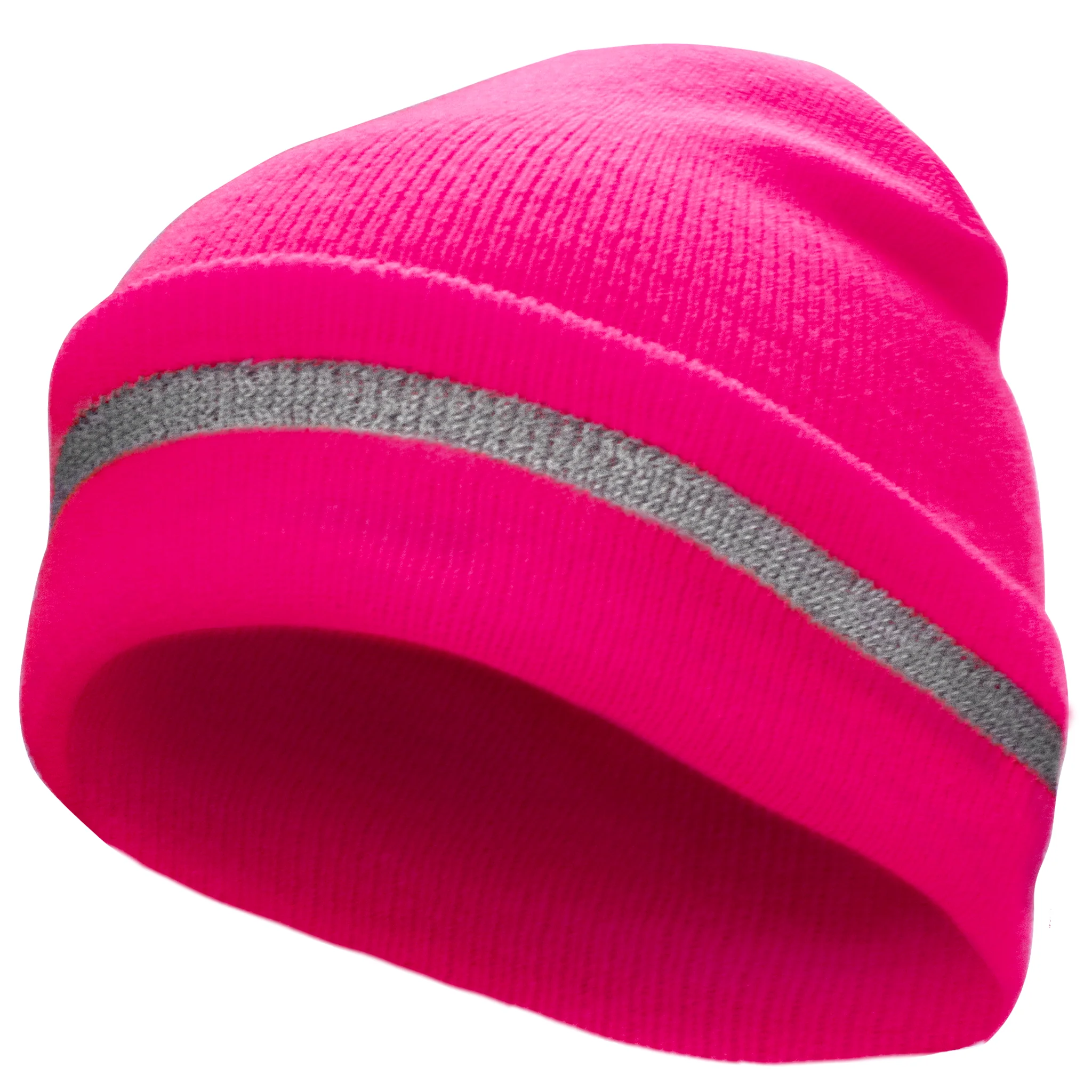 Hi-Vis Safety Beanie with Reflective Stripe - Image 12