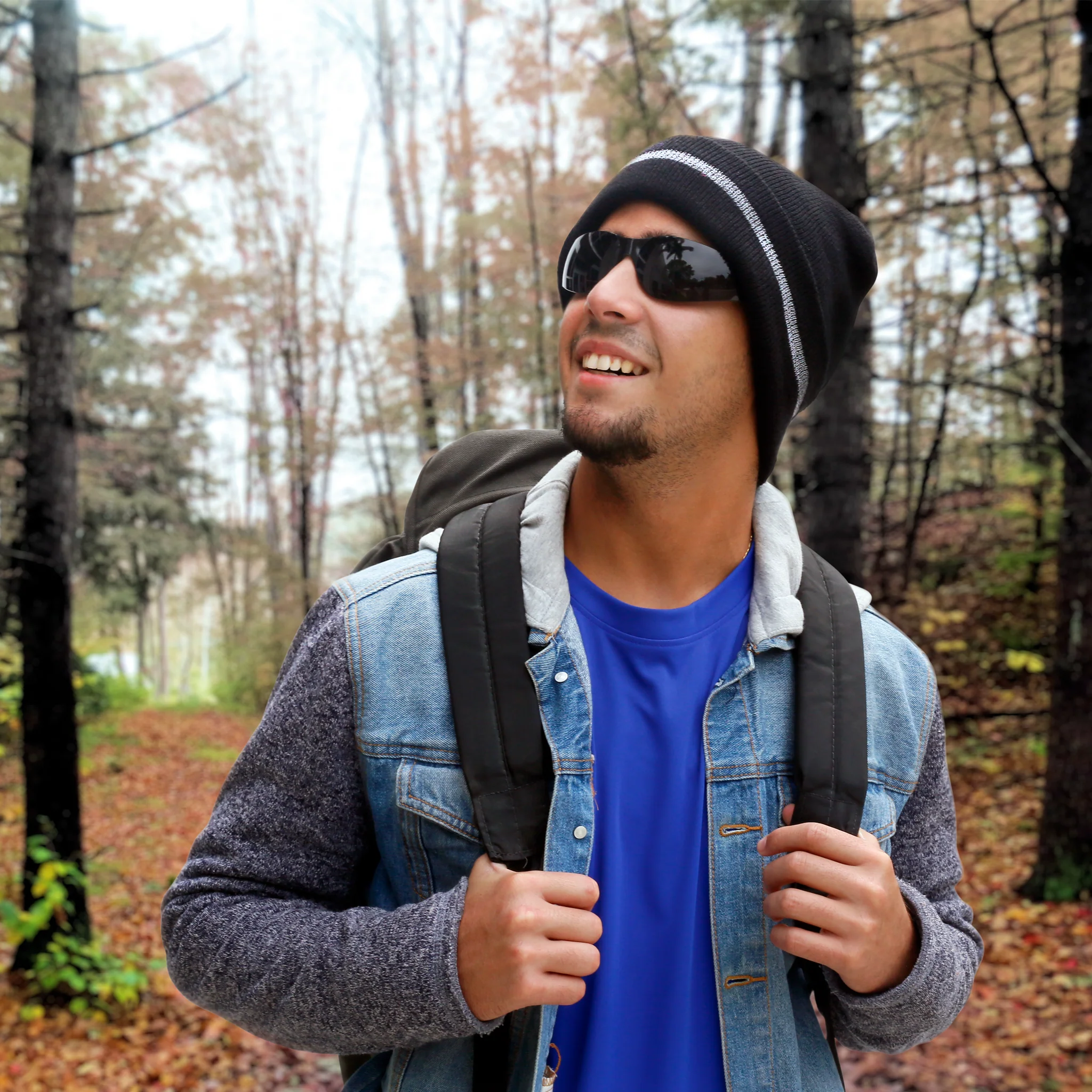 Hi-Vis Safety Beanie with Reflective Stripe - Image 8