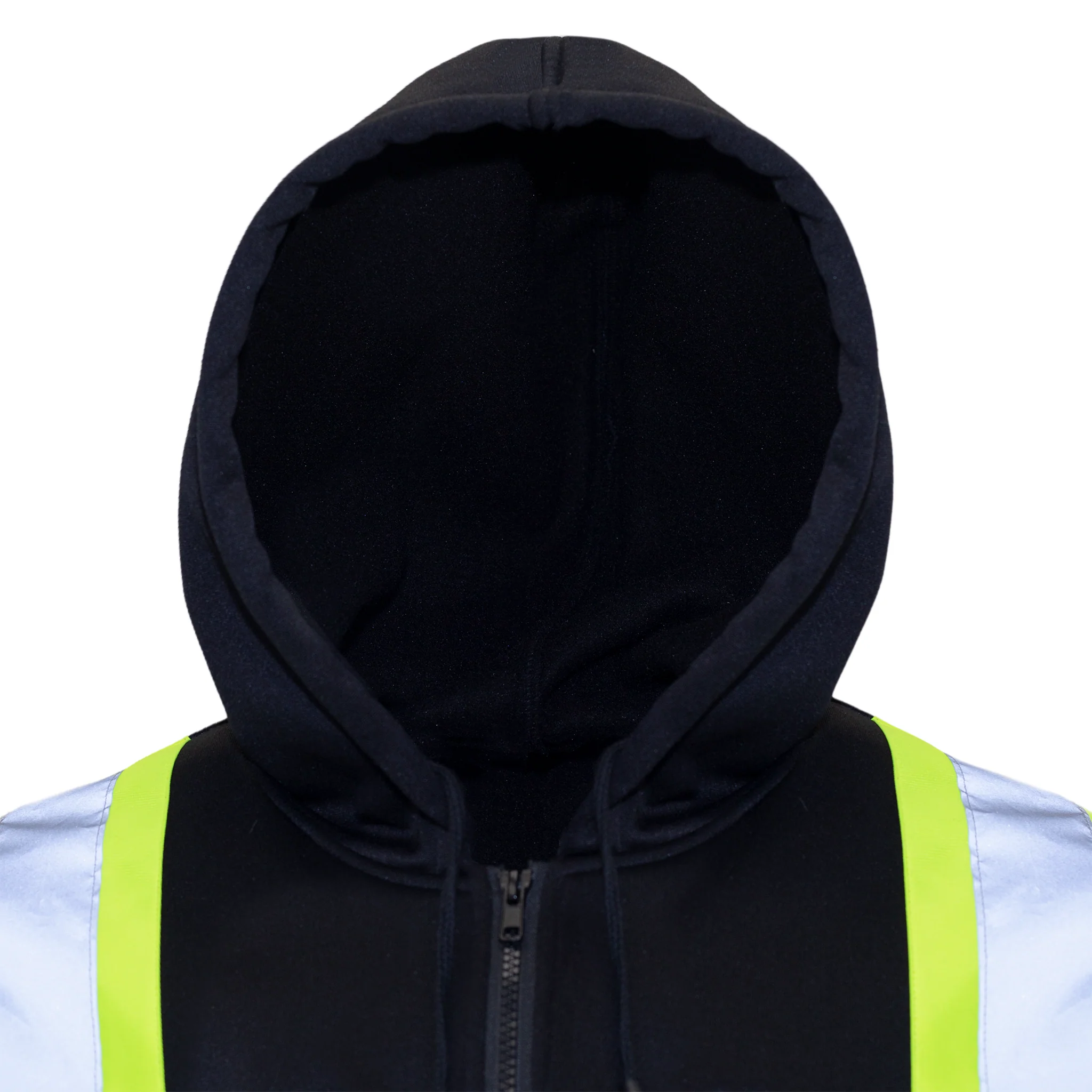 Hi-Vis Safety Hooded Sweatshirt with Reflective Stripes - Image 16