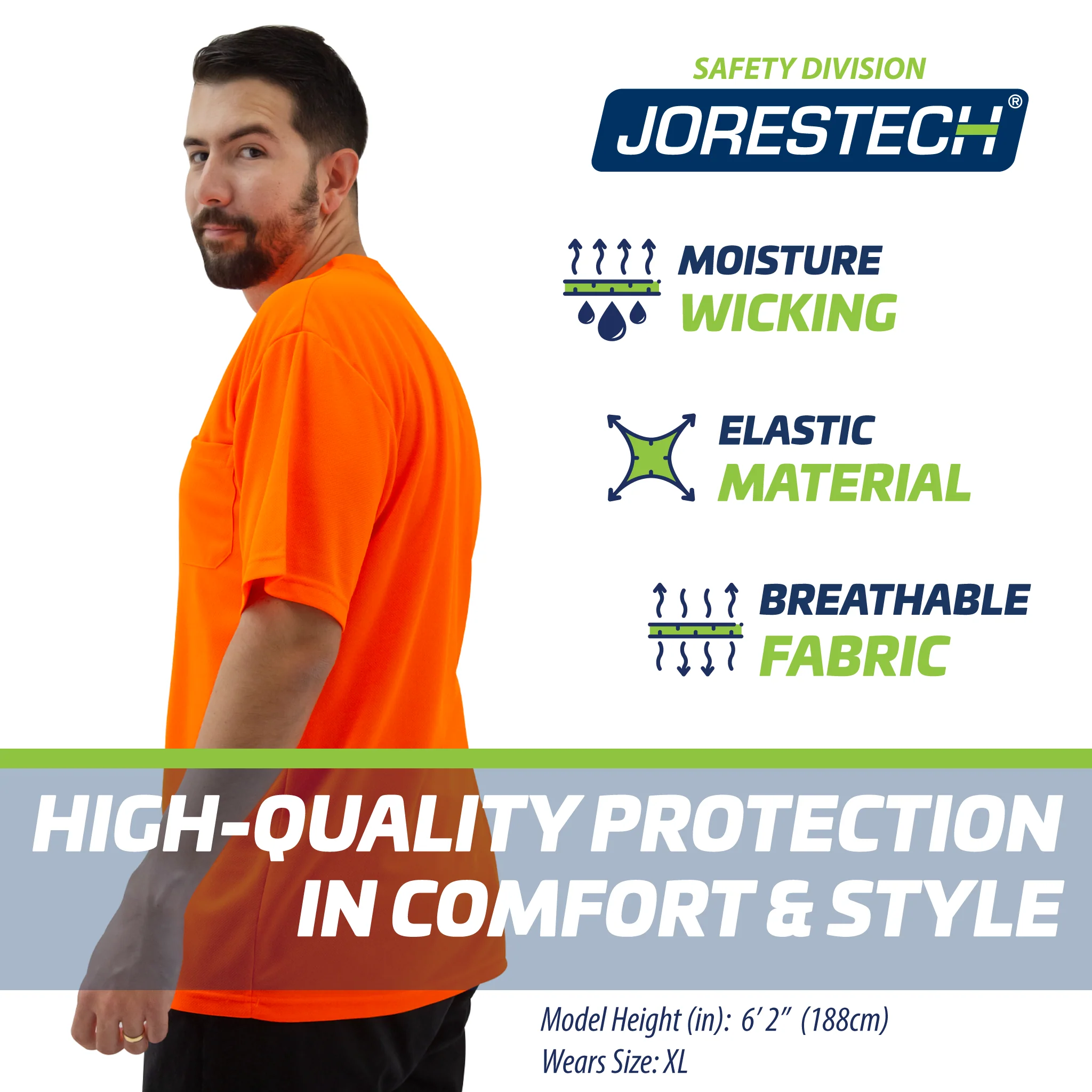 Hi-Vis Safety Shirt - Image 10
