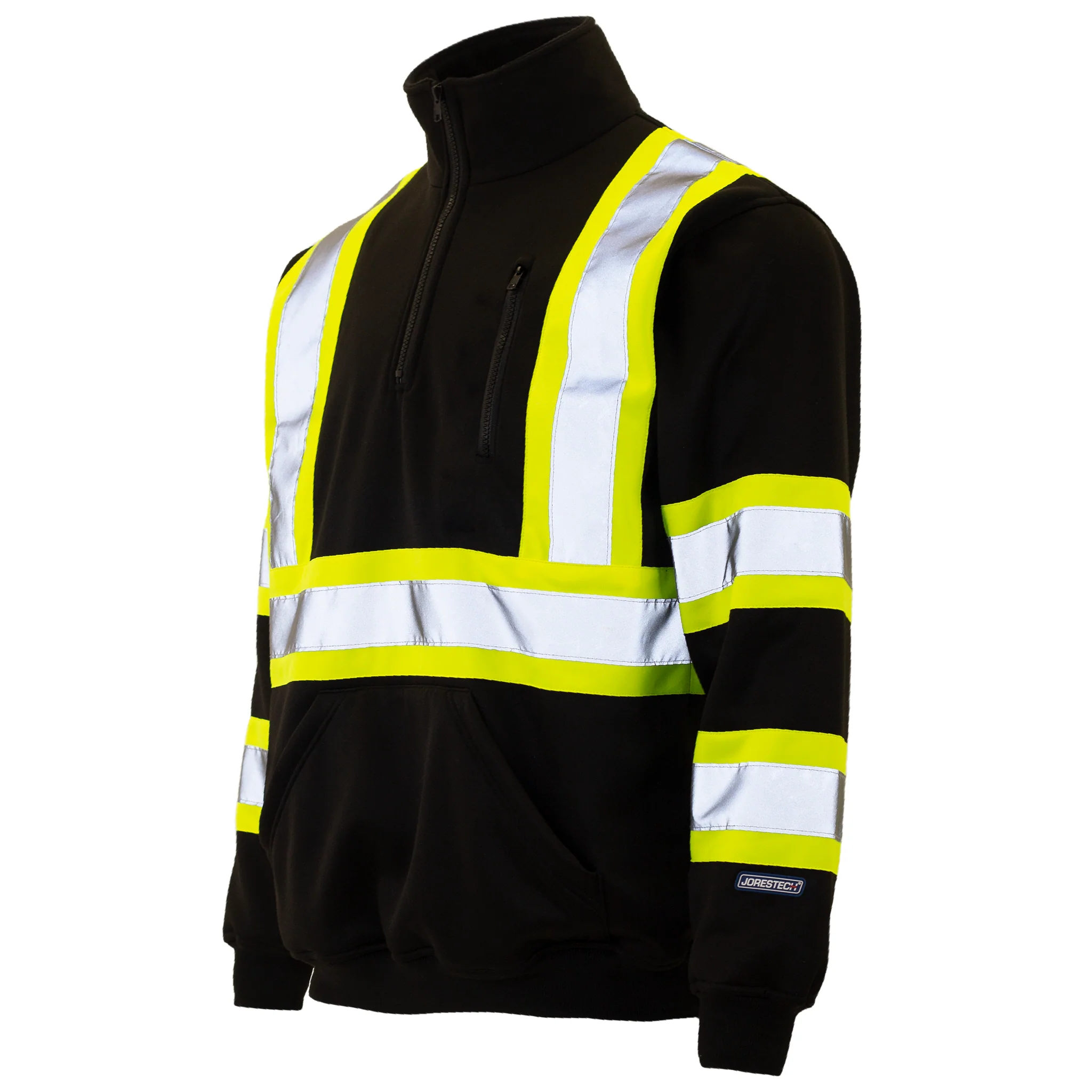 Hi-Vis Safety Sweater with Reflective Stripes - Image 11