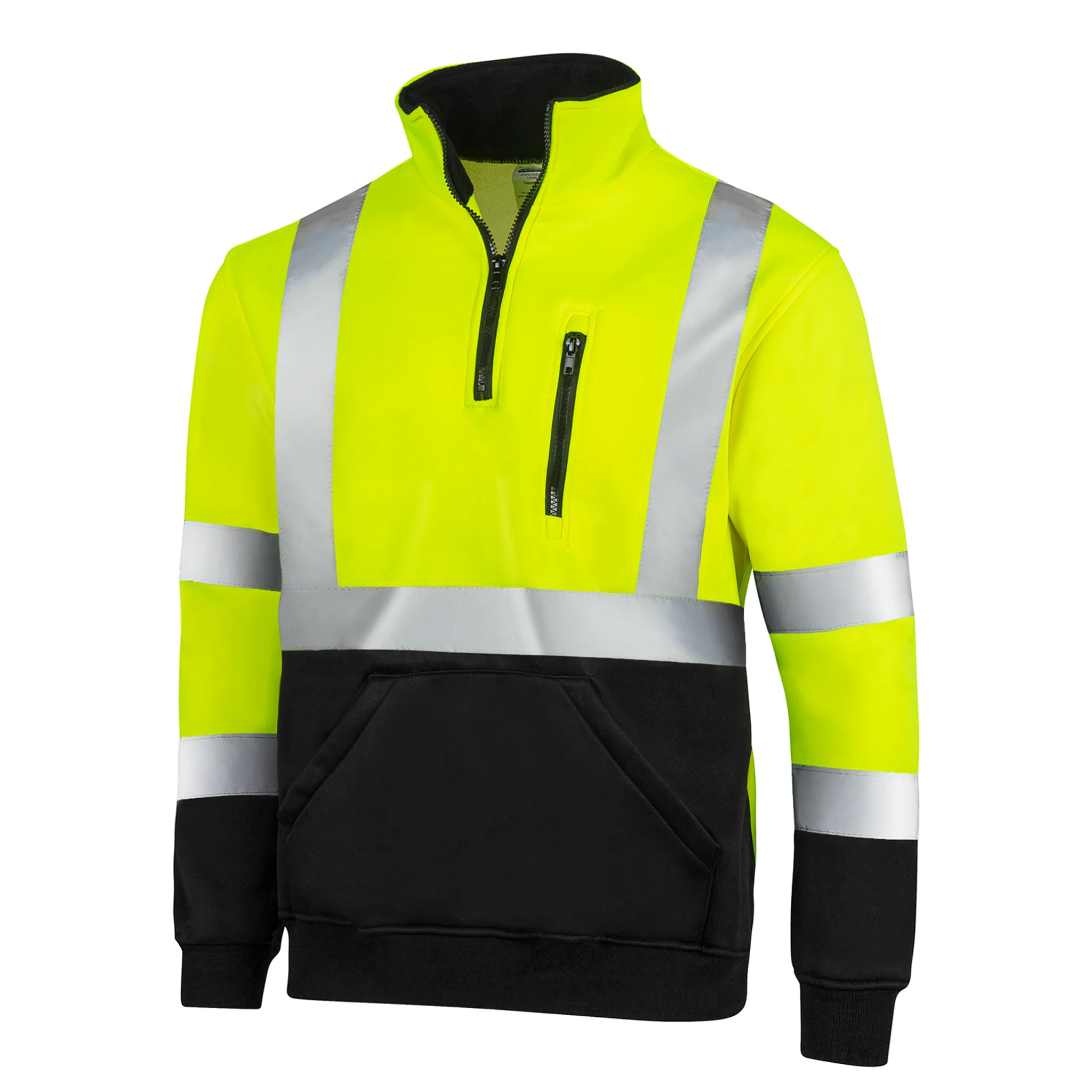 Hi-Vis Safety Sweater with Reflective Stripes - Image 8