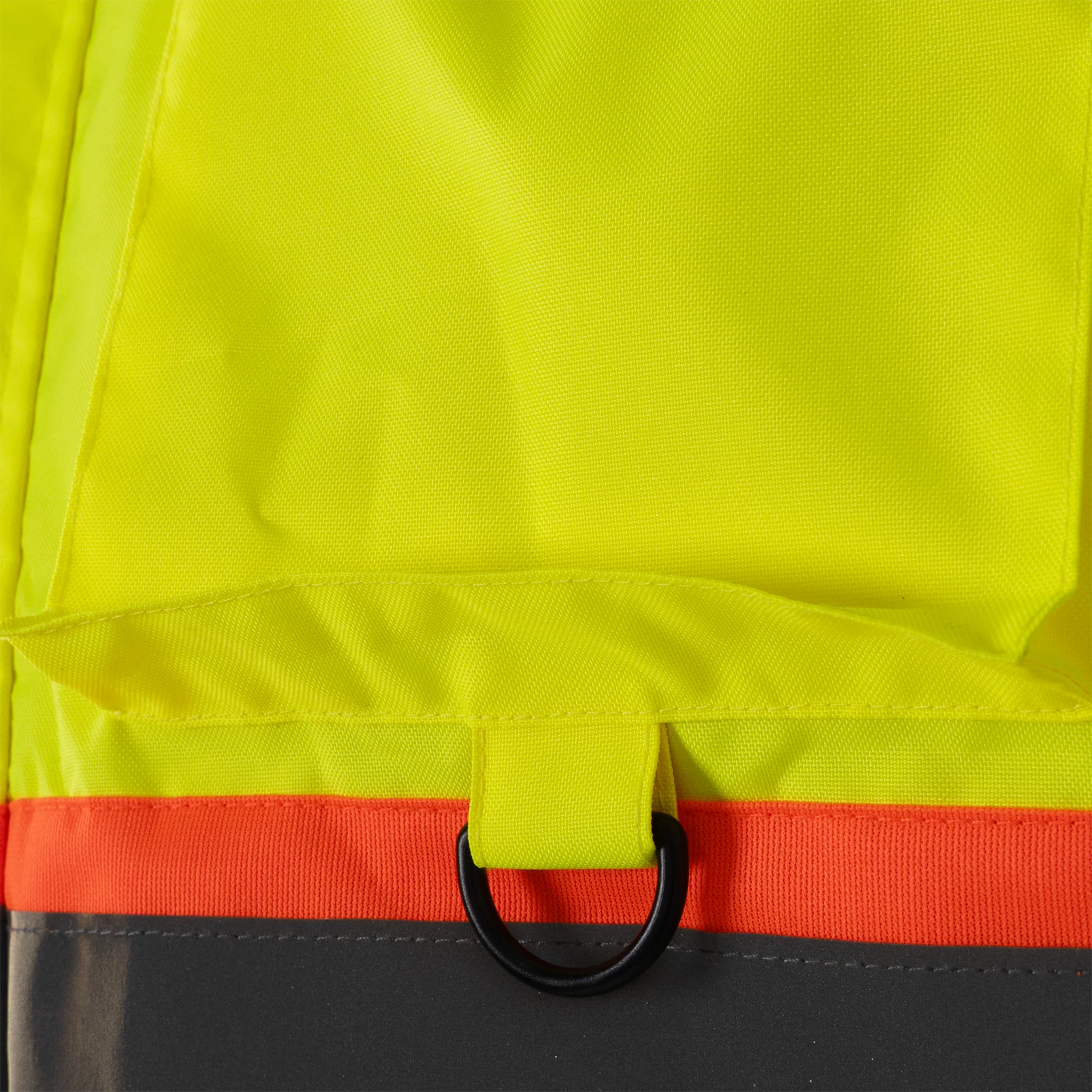 Hi-Vis Two Tone Fleece Insulated Safety Vest with Reflective Strips - Image 9