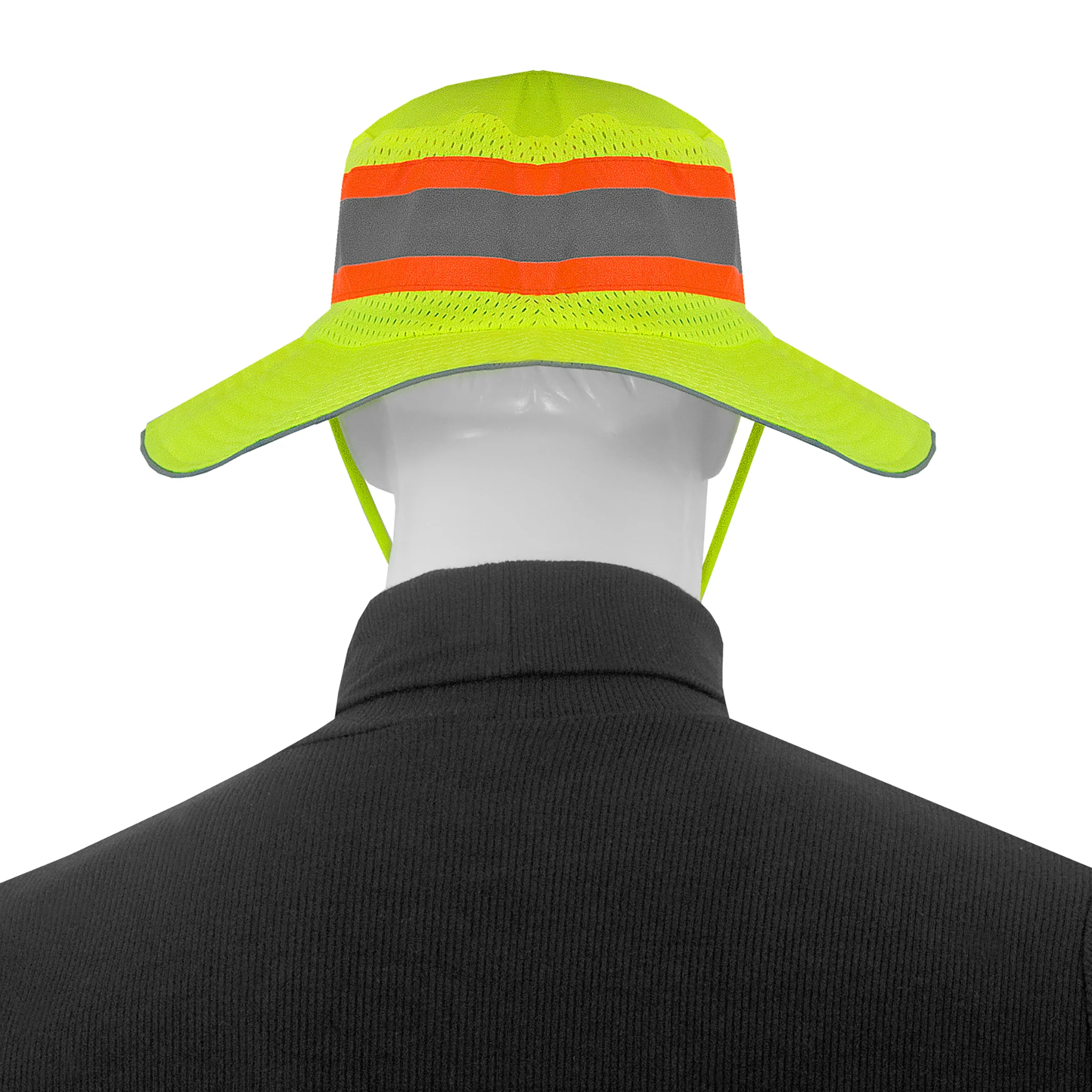 Hi-Vis Two-Tone Safety Boonie with Reflective Stripe - Image 5