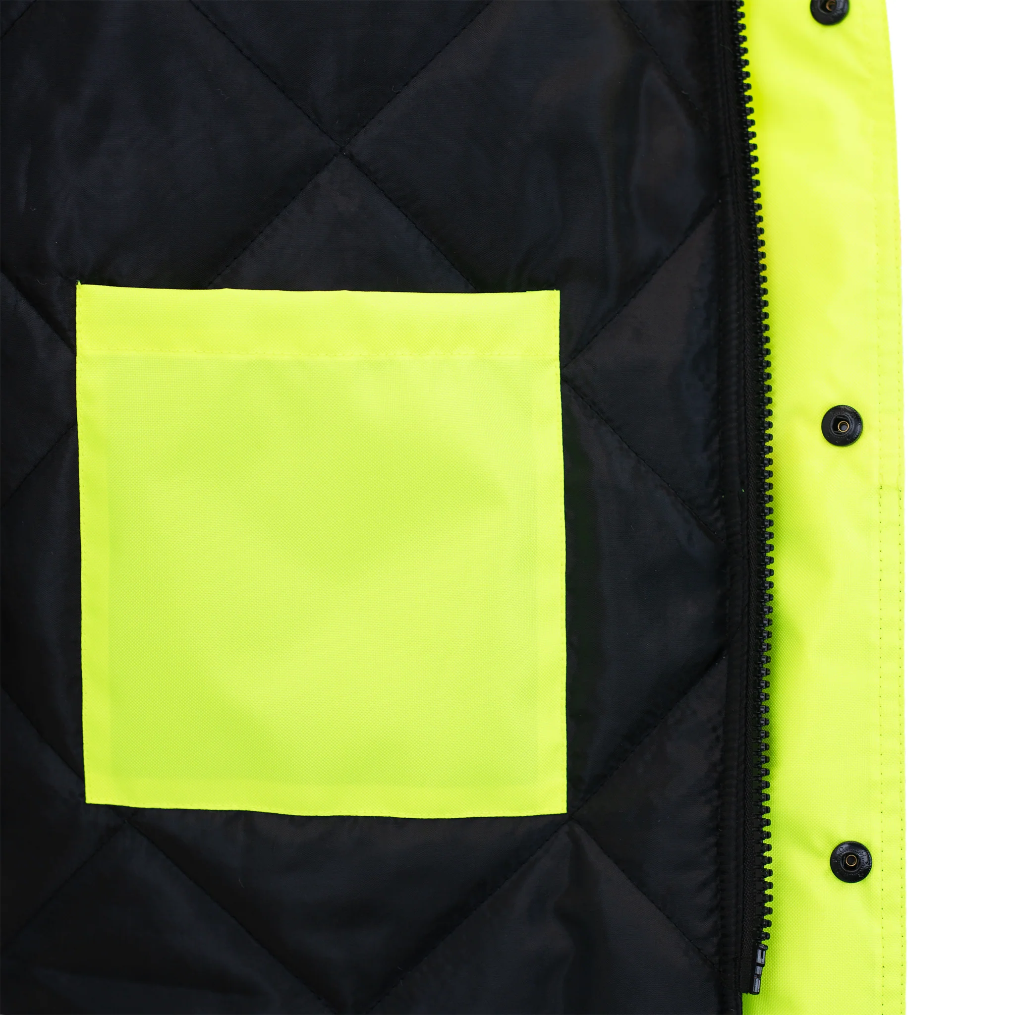 Hi-Vis Two-Tone Safety Jacket with Reflective Stripes - Image 19