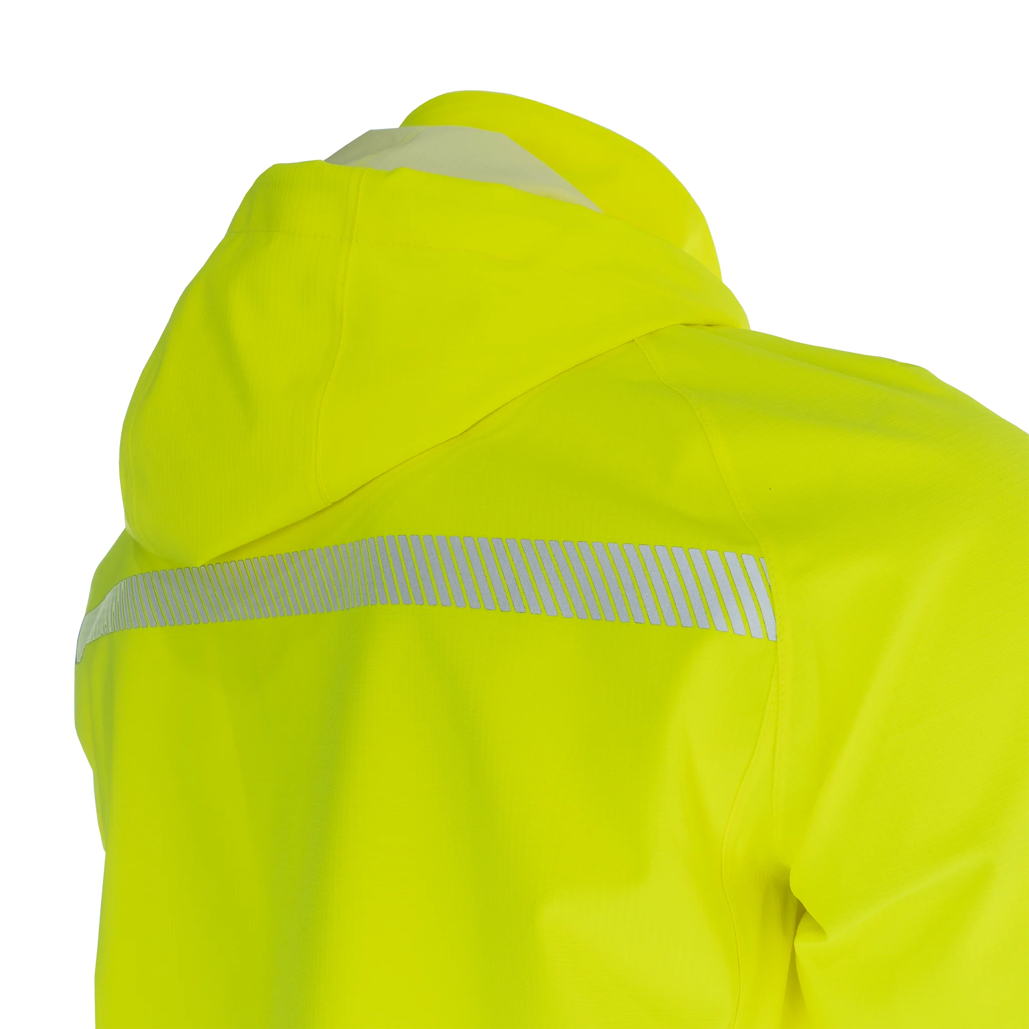 Hi Vis Waterproof Ripstop Jacket with Reflective Heat Transfer Tapes - Image 8
