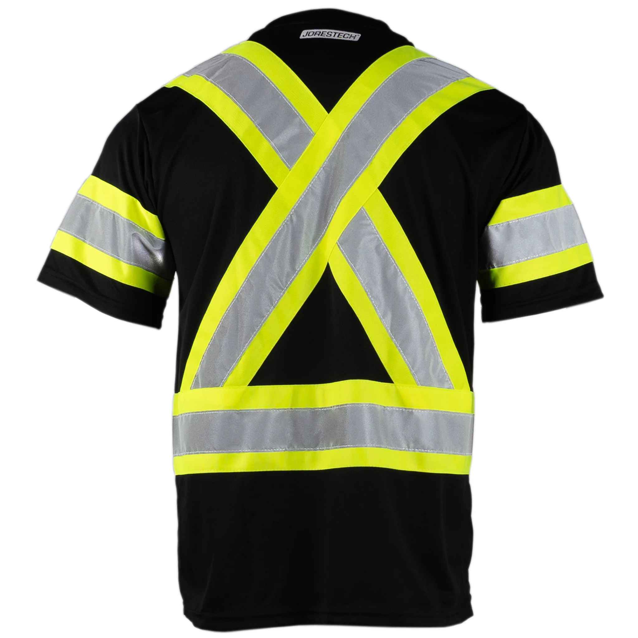 Hi-Vis X-Back Class 3 Reflective Two-Tone Safety Shirt - Image 10