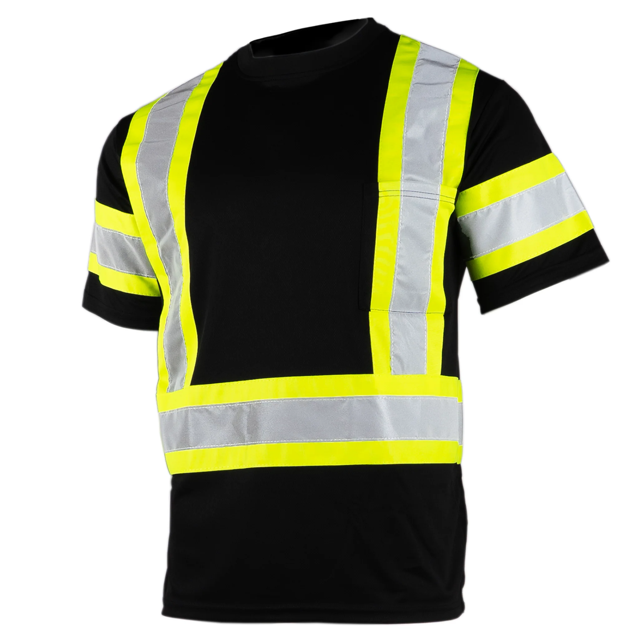 Hi-Vis X-Back Class 3 Reflective Two-Tone Safety Shirt - Image 11
