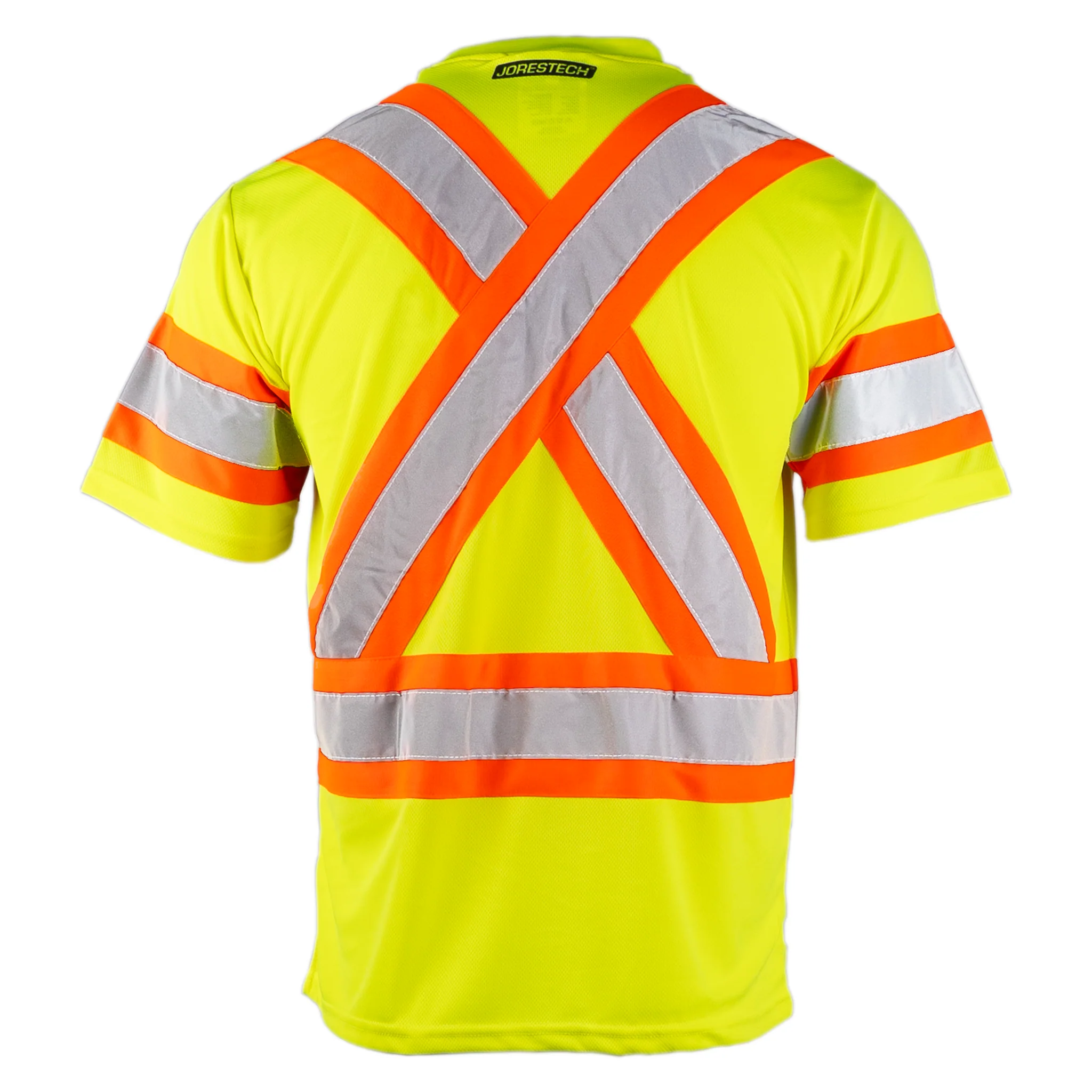 Hi-Vis X-Back Class 3 Reflective Two-Tone Safety Shirt - Image 2
