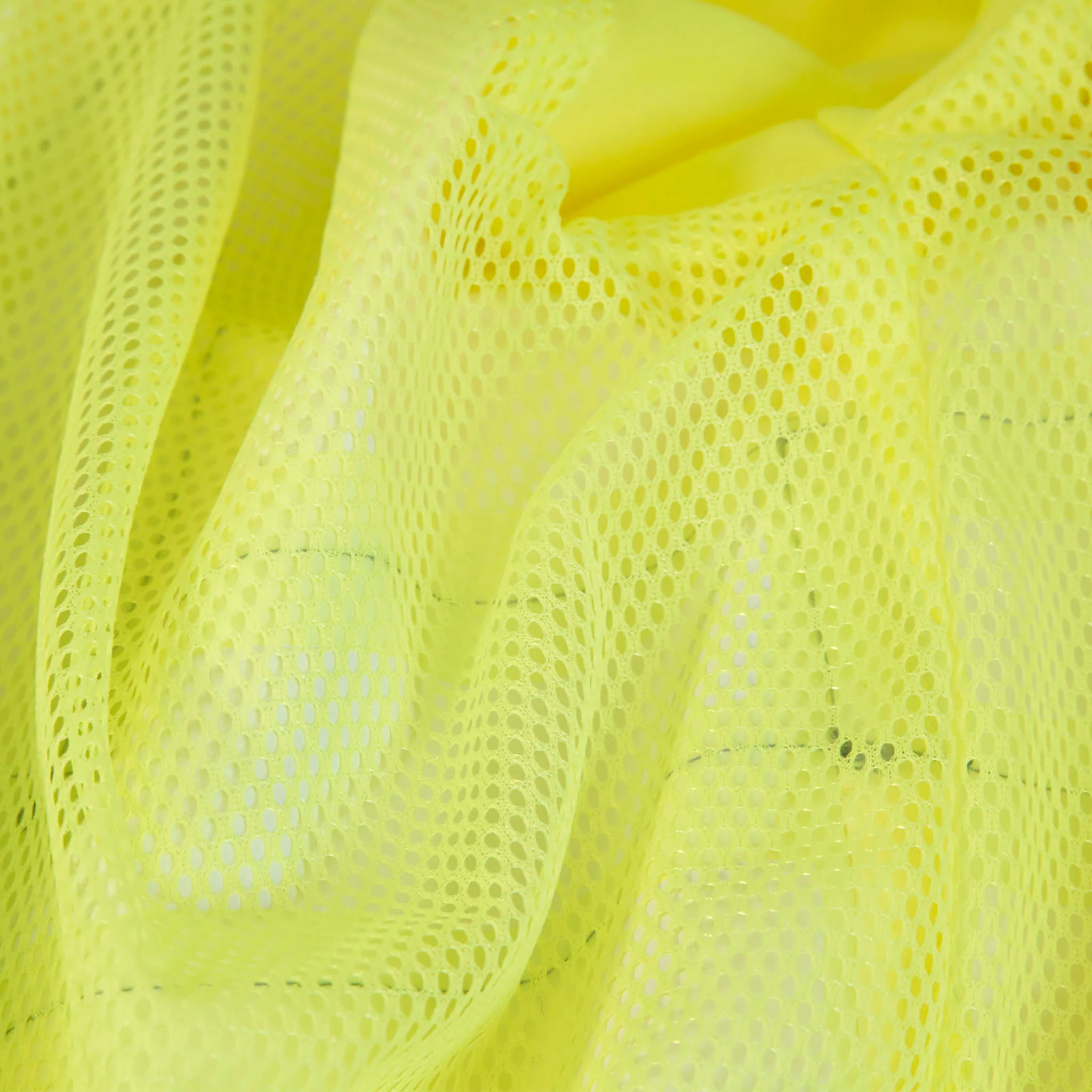 Hi-Vis Yellow/Black Rain Jacket with 2" Reflective Strips - Image 12