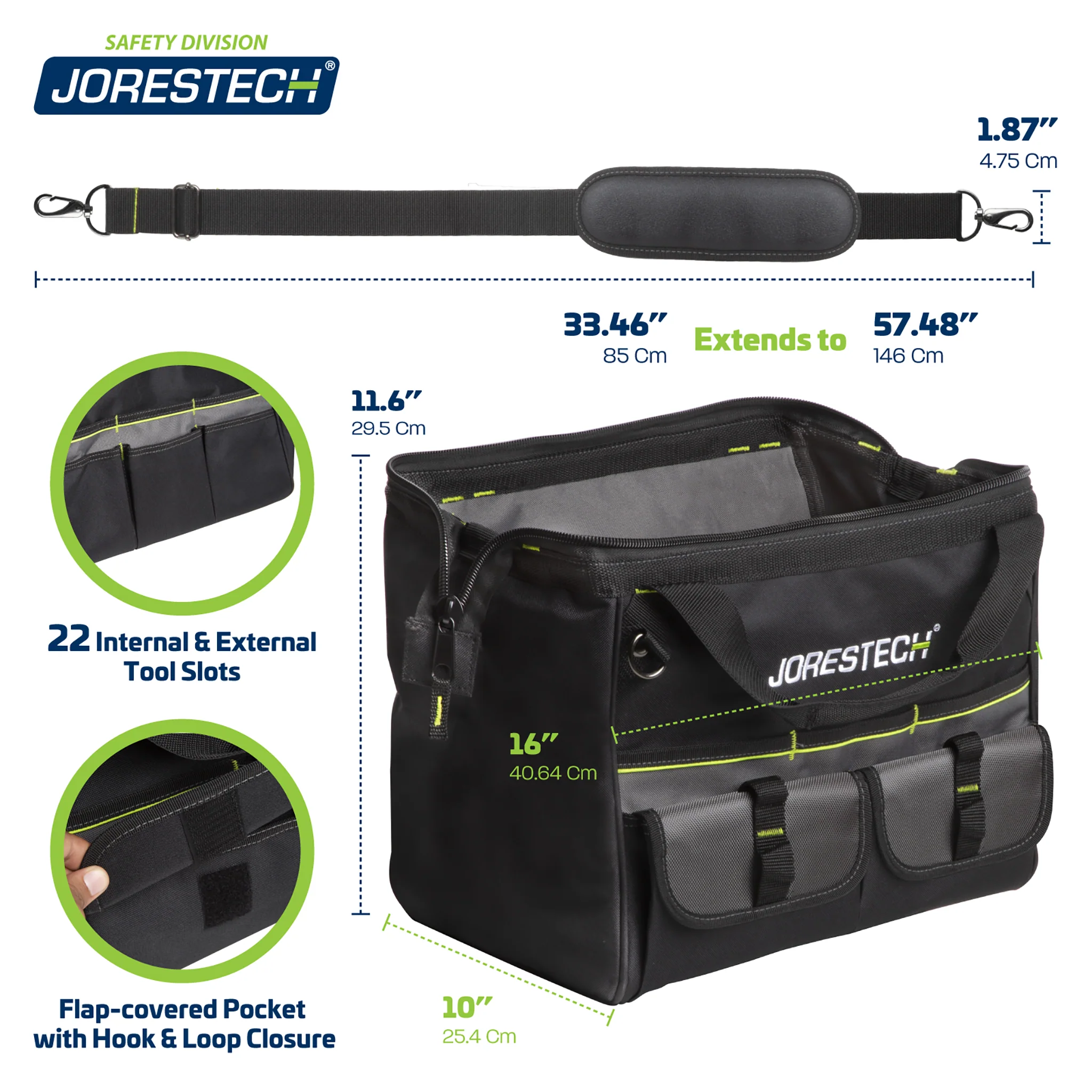 Multipurpose Tool Organizer Bag 30L - Image 3