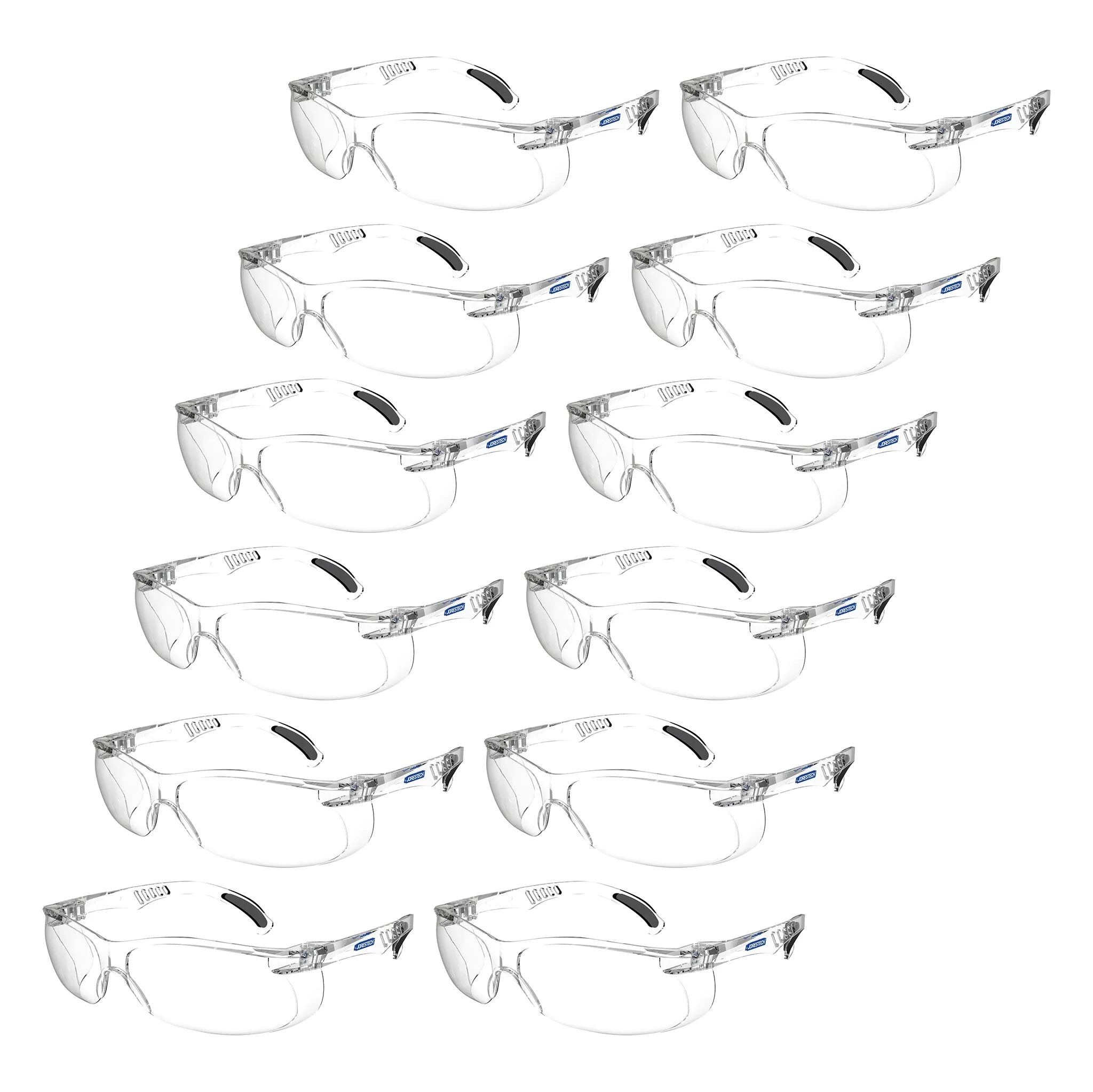 Panoramic Safety Glasses with Side Shields for High Impact Protection - Image 5