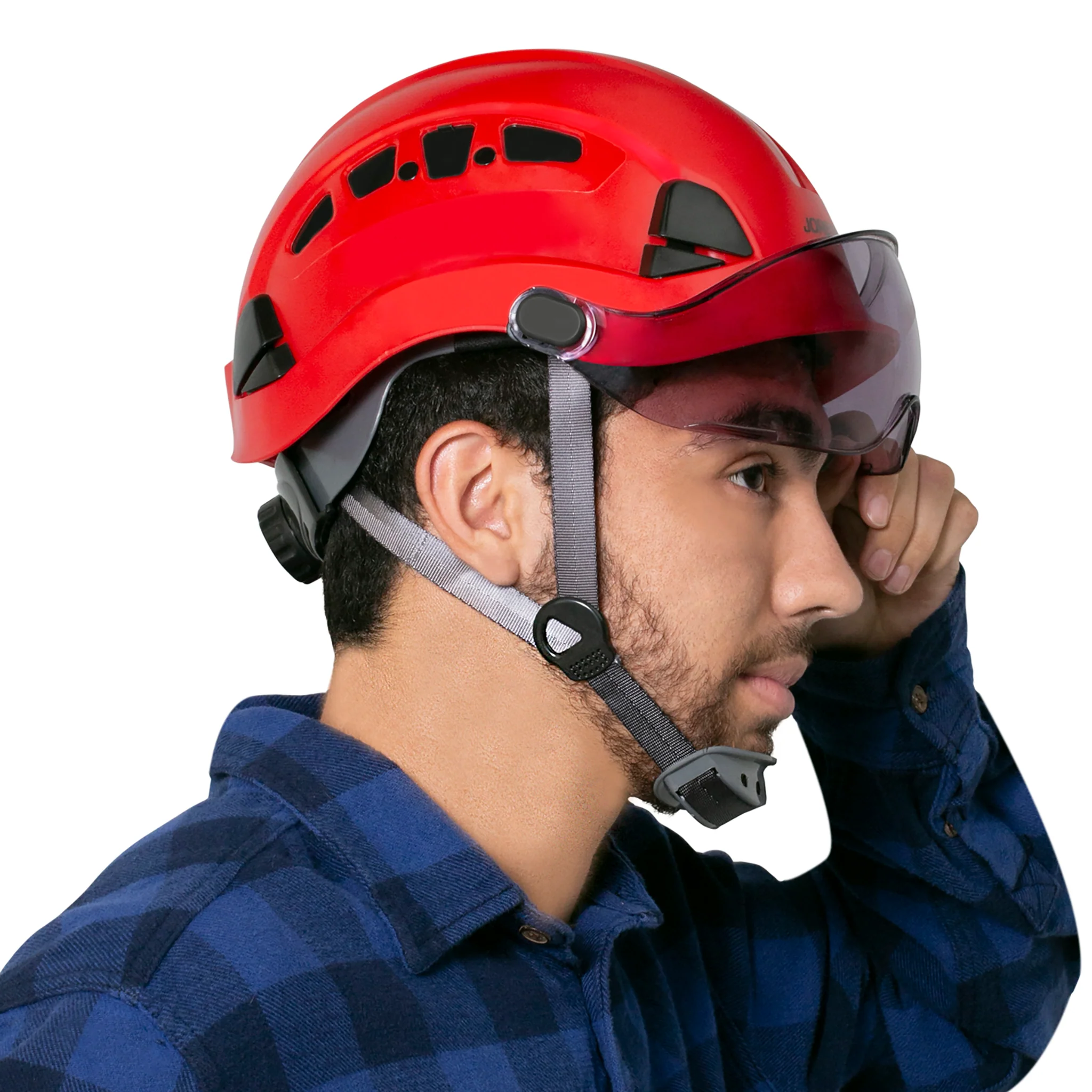 Retractable Eye Shield for Hard Hats - Image 9