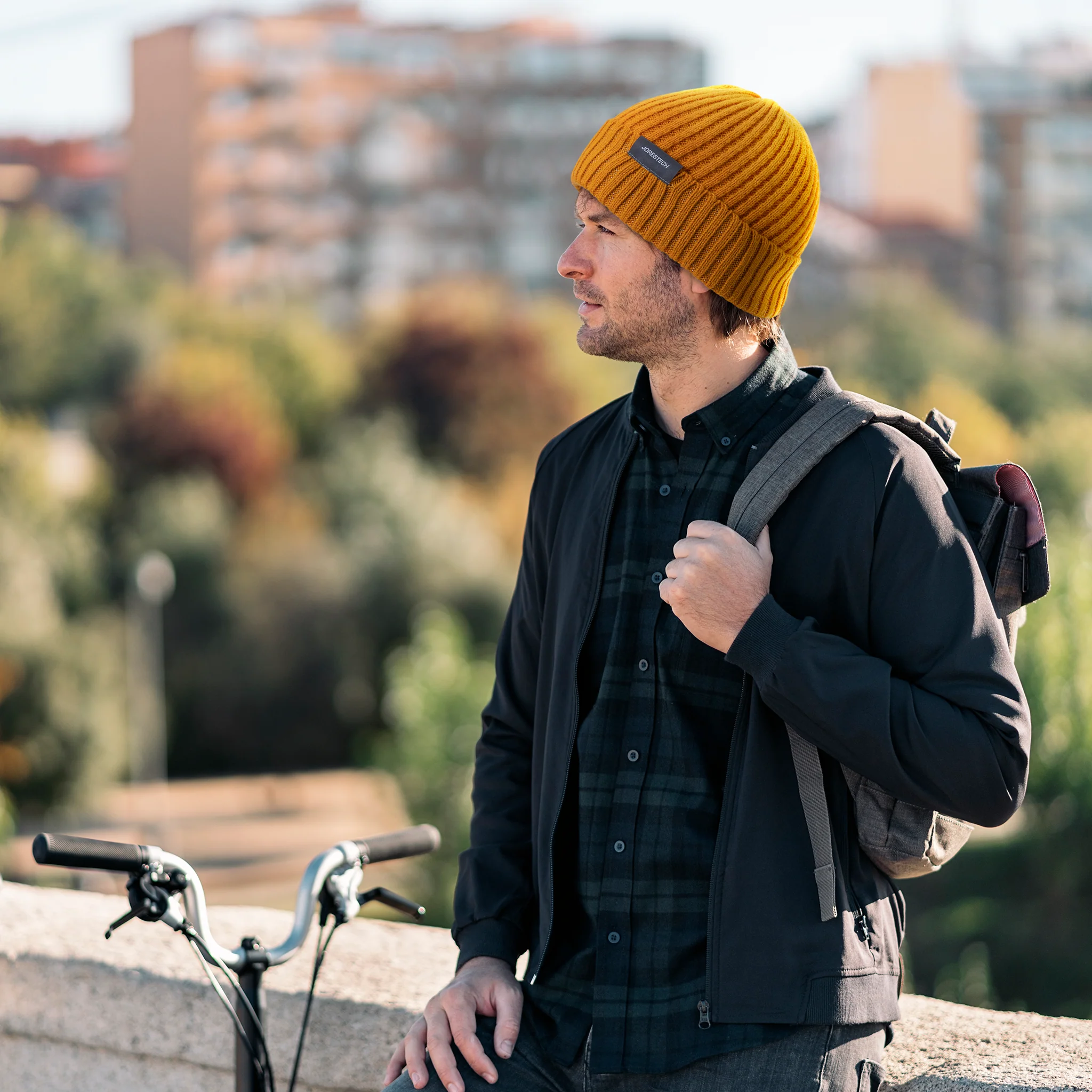 Safety Beanie with Reflective Stitching - Image 19