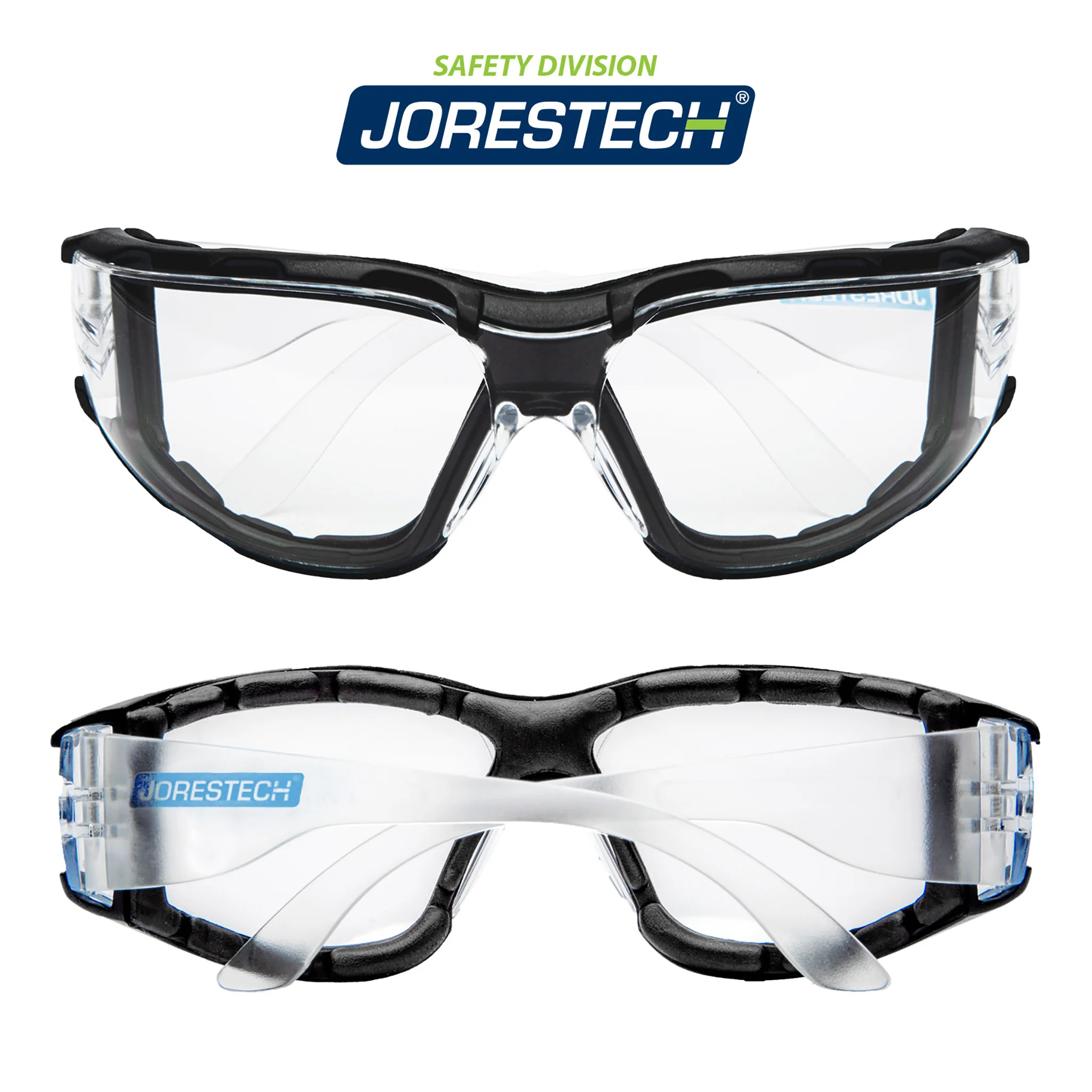 Safety Glasses for High Impact Protection with Foam Gasket - Image 3