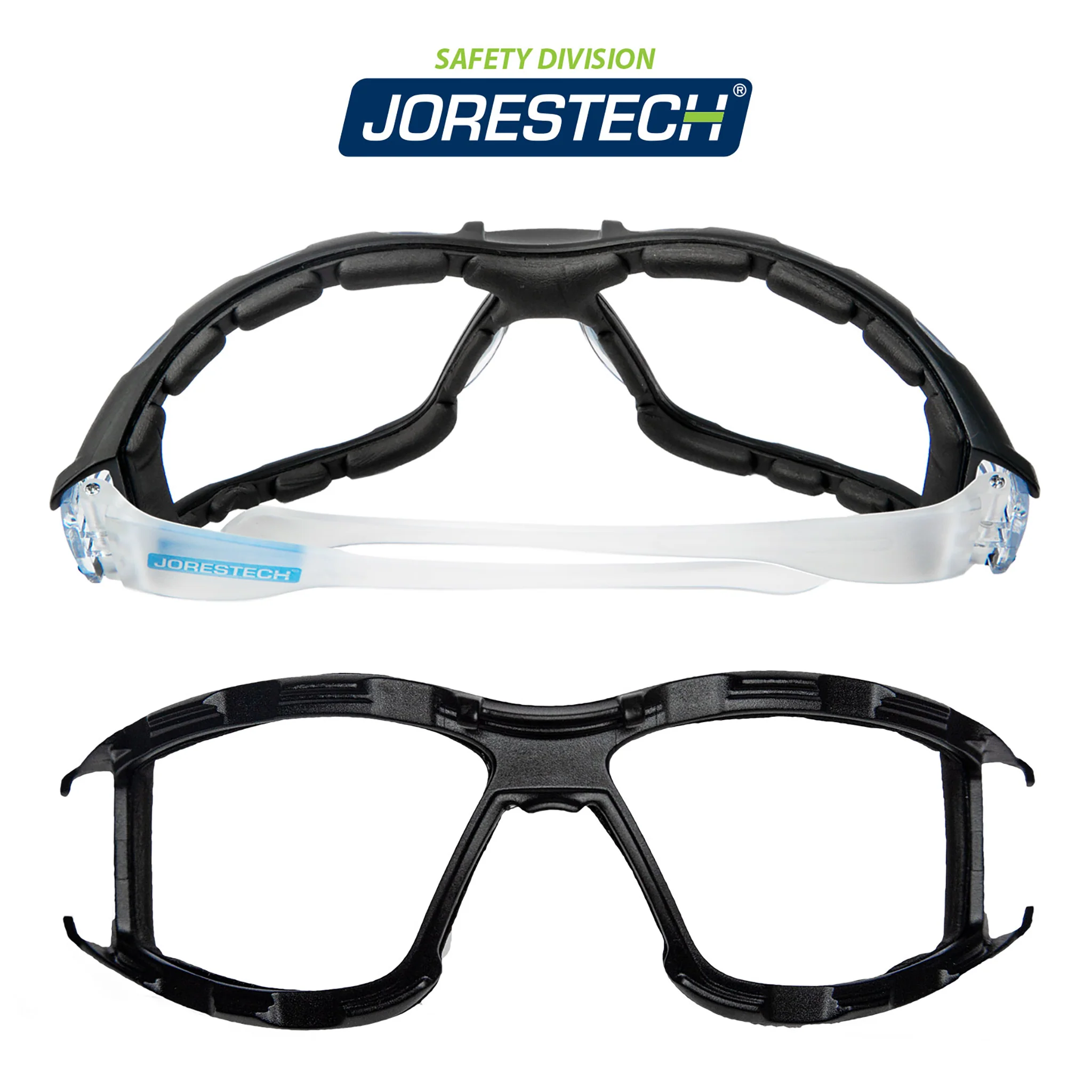 Safety Glasses for High Impact Protection with Foam Gasket - Image 4