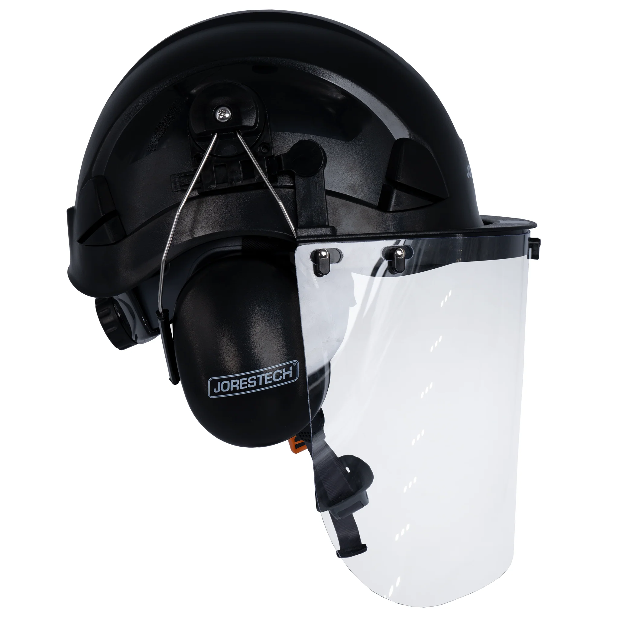 Safety Helmet System with Face Shield and Earmuffs - Image 11