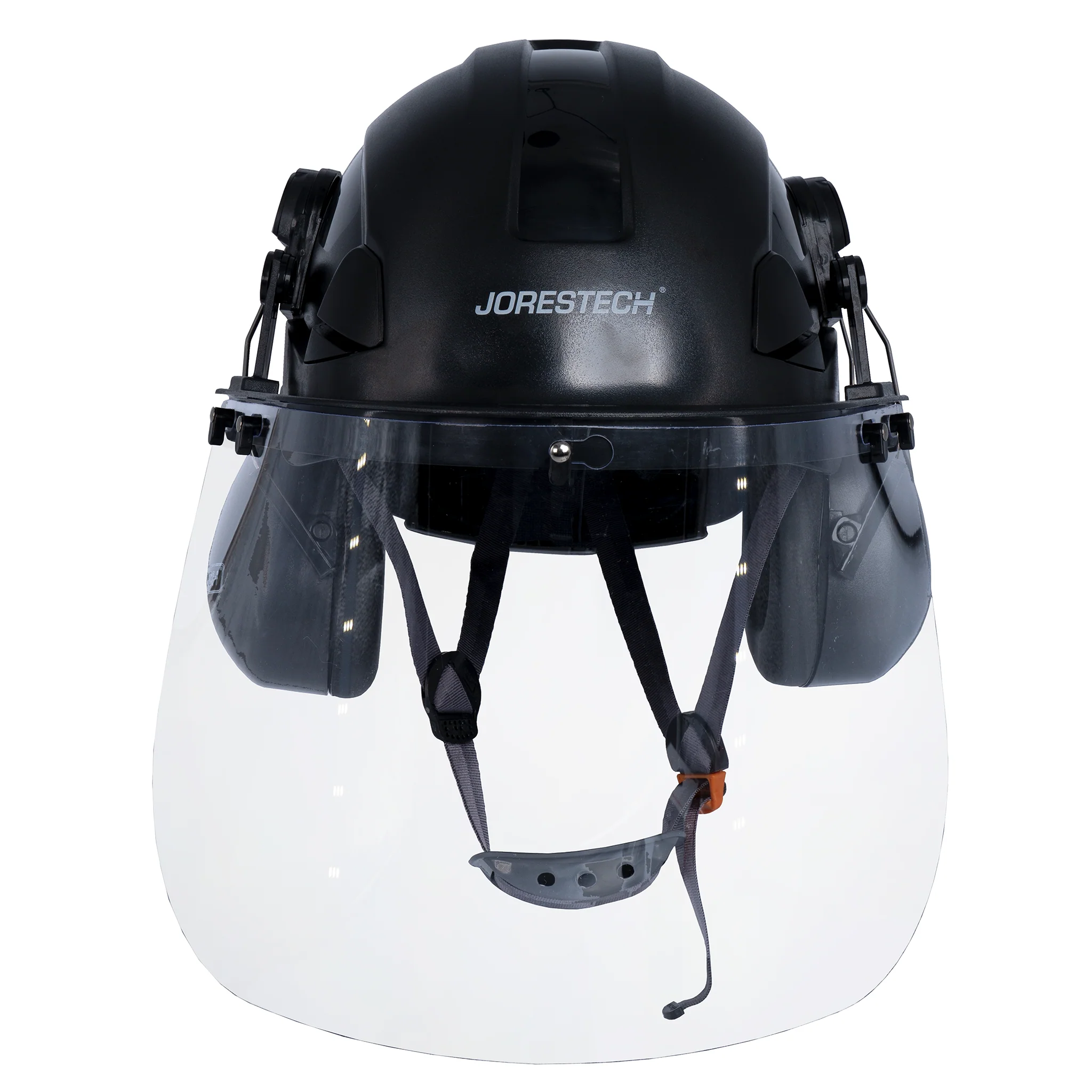 Safety Helmet System with Face Shield and Earmuffs - Image 12