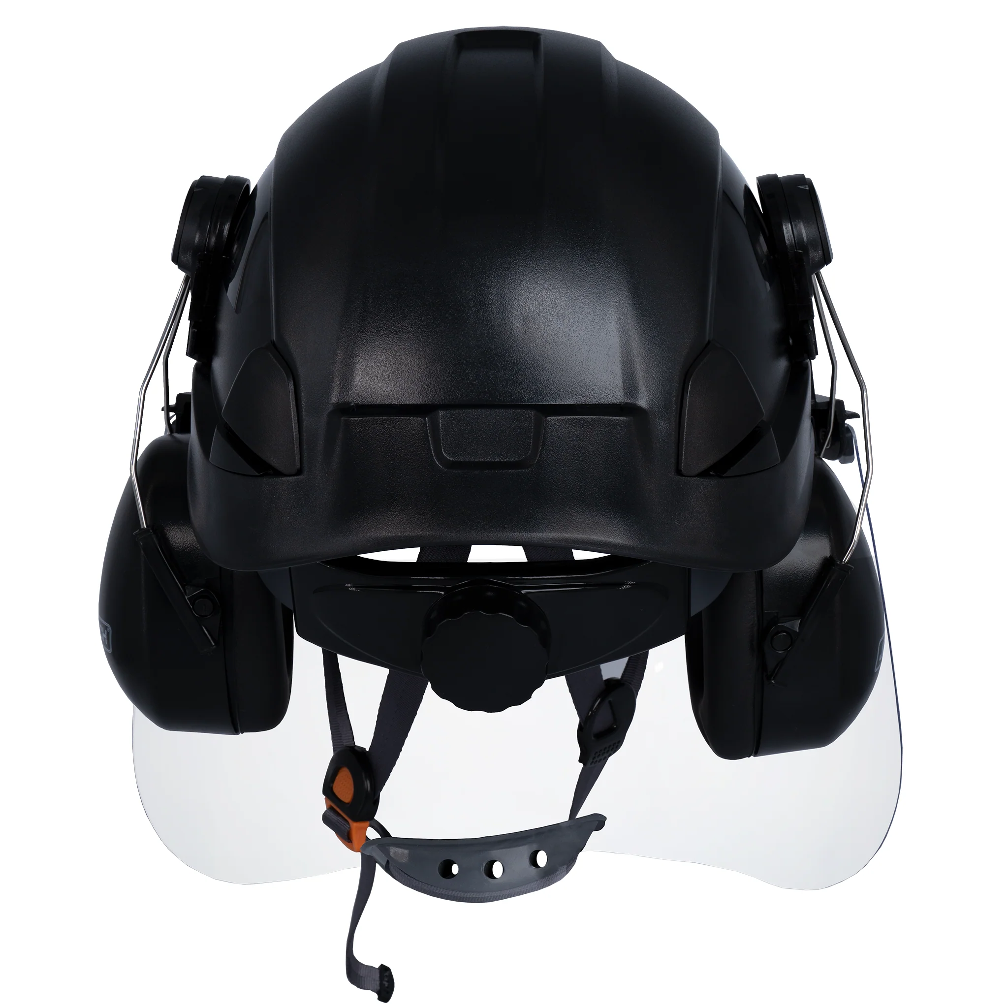 Safety Helmet System with Face Shield and Earmuffs - Image 14