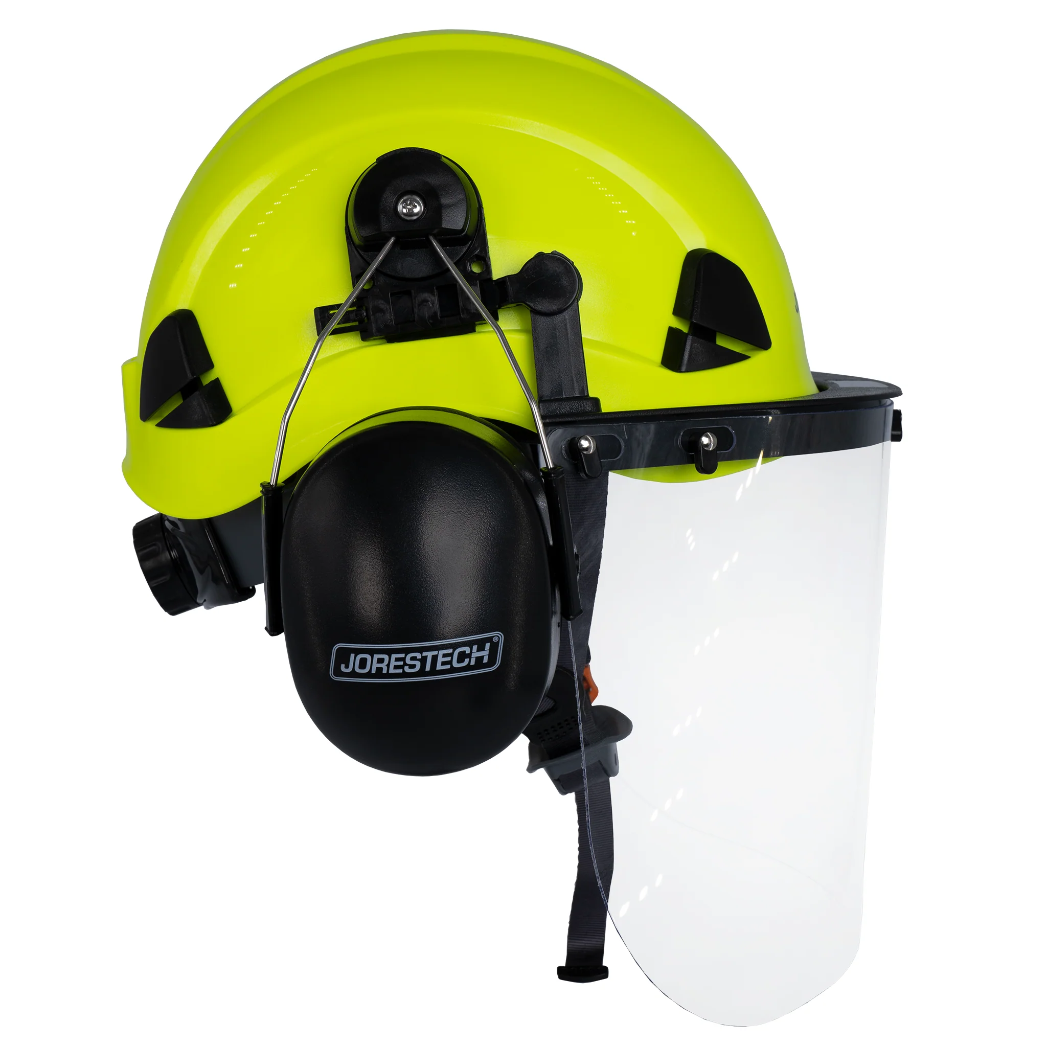Safety Helmet System with Face Shield and Earmuffs - Image 15