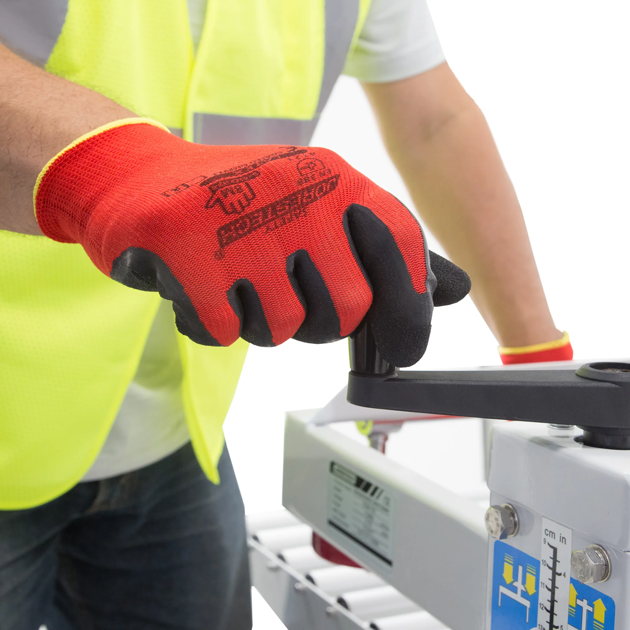Safety Work Gloves with Latex Dipped Palms – Pack of 12 - Image 6