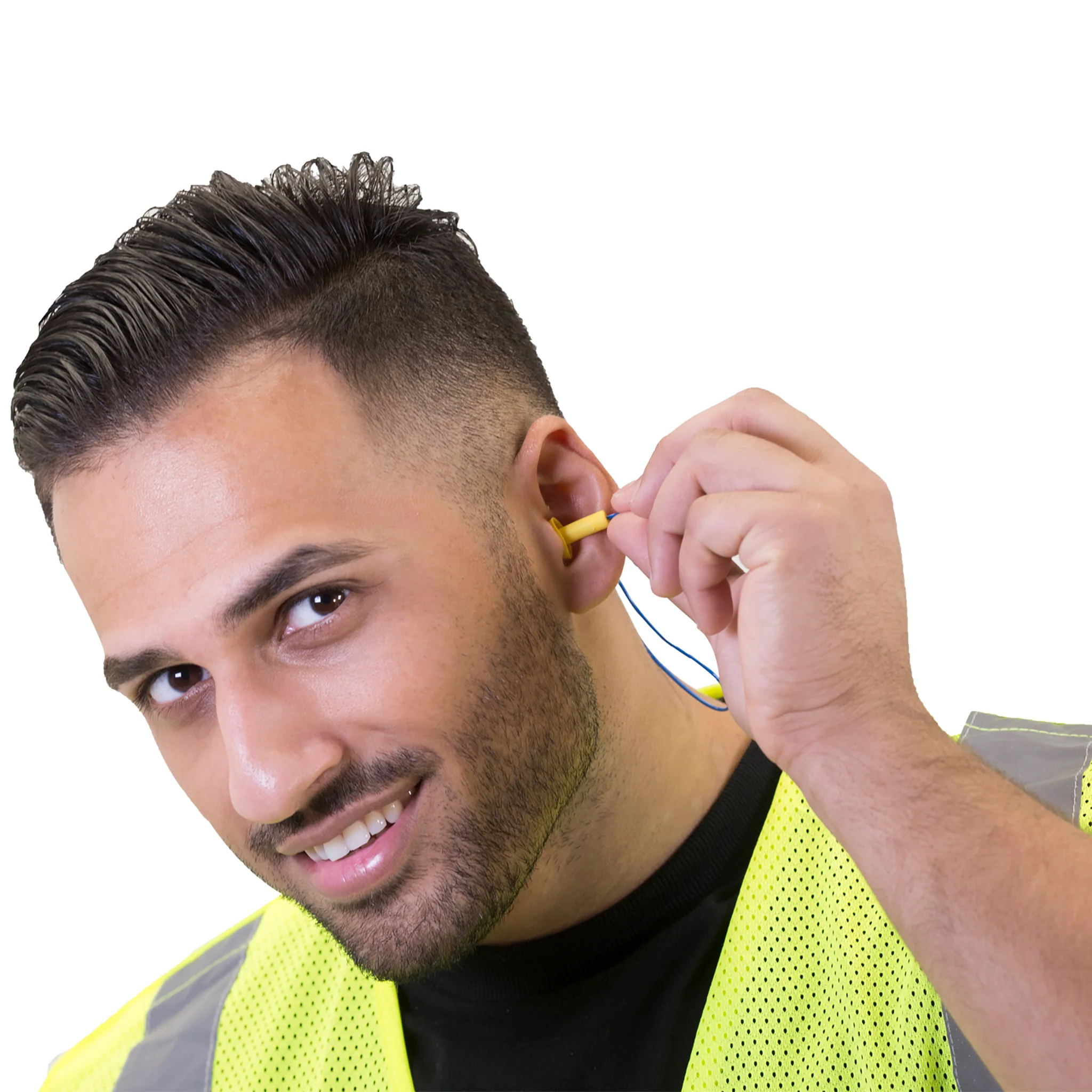 Silicone Tri-Flange Corded Earplugs – 10 Pack - Image 8