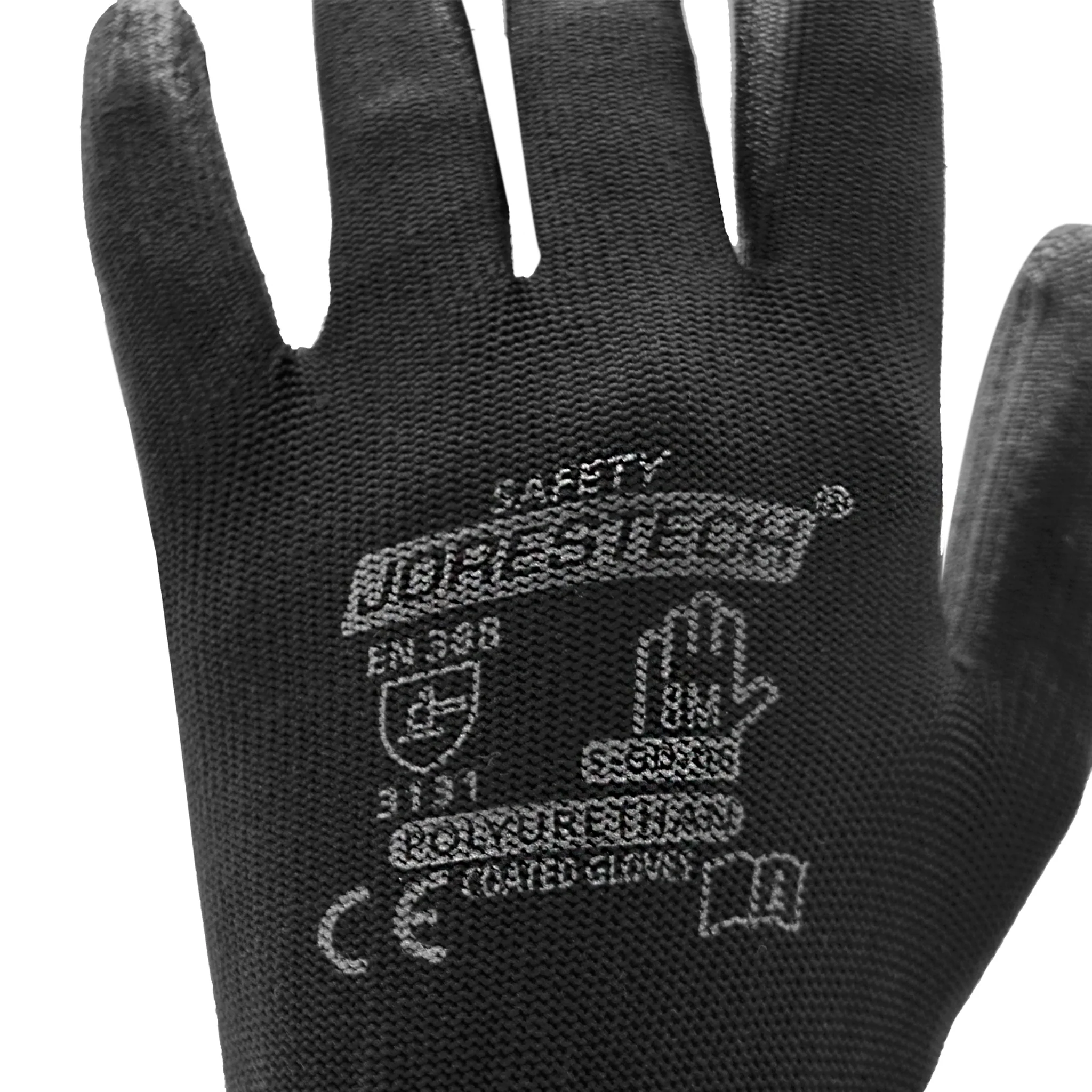 Thin Safety Work Gloves with Polyurethane Dipped Palms – Pack of 12 - Image 7