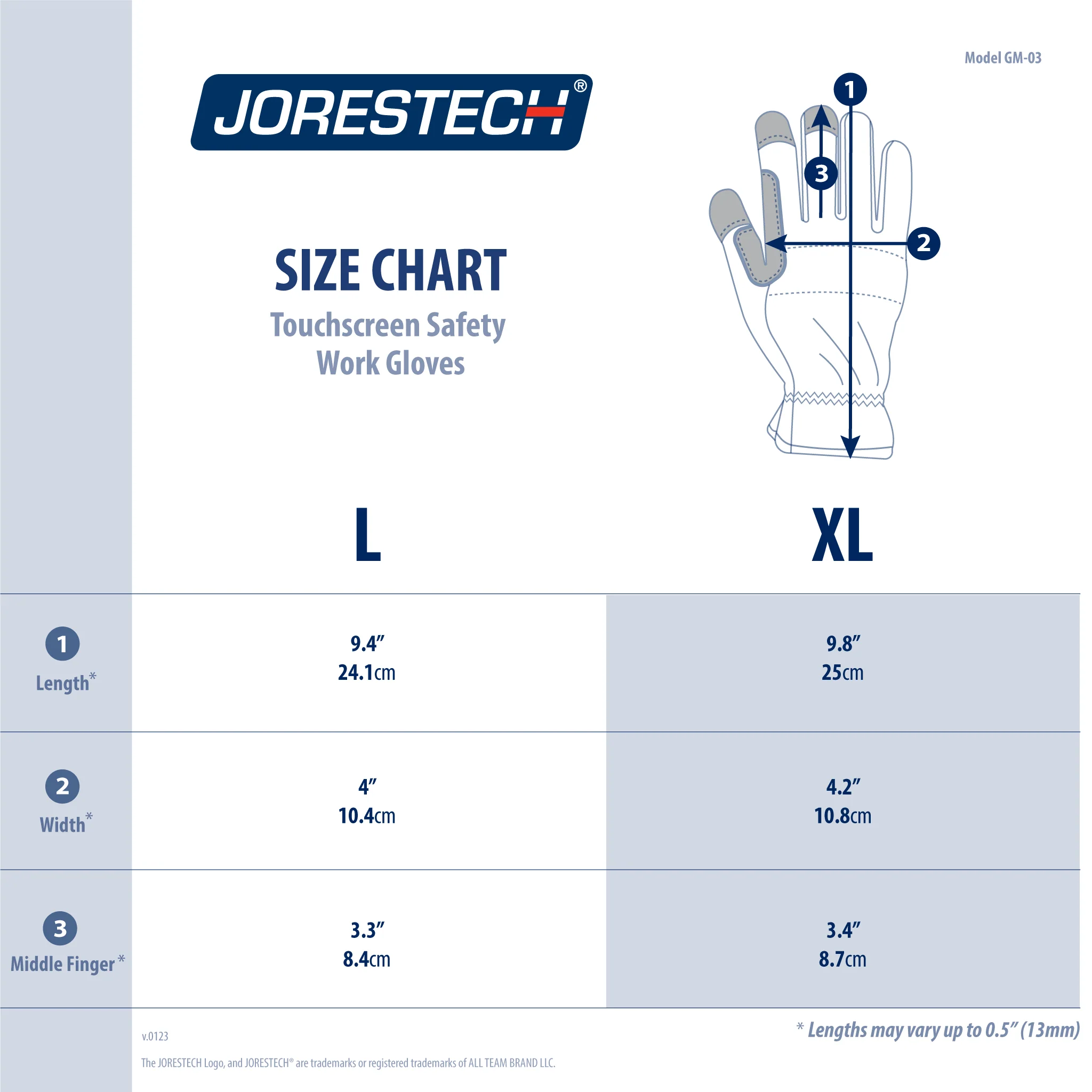 Touchscreen Safety Work Gloves – Pack of 3 - Image 10